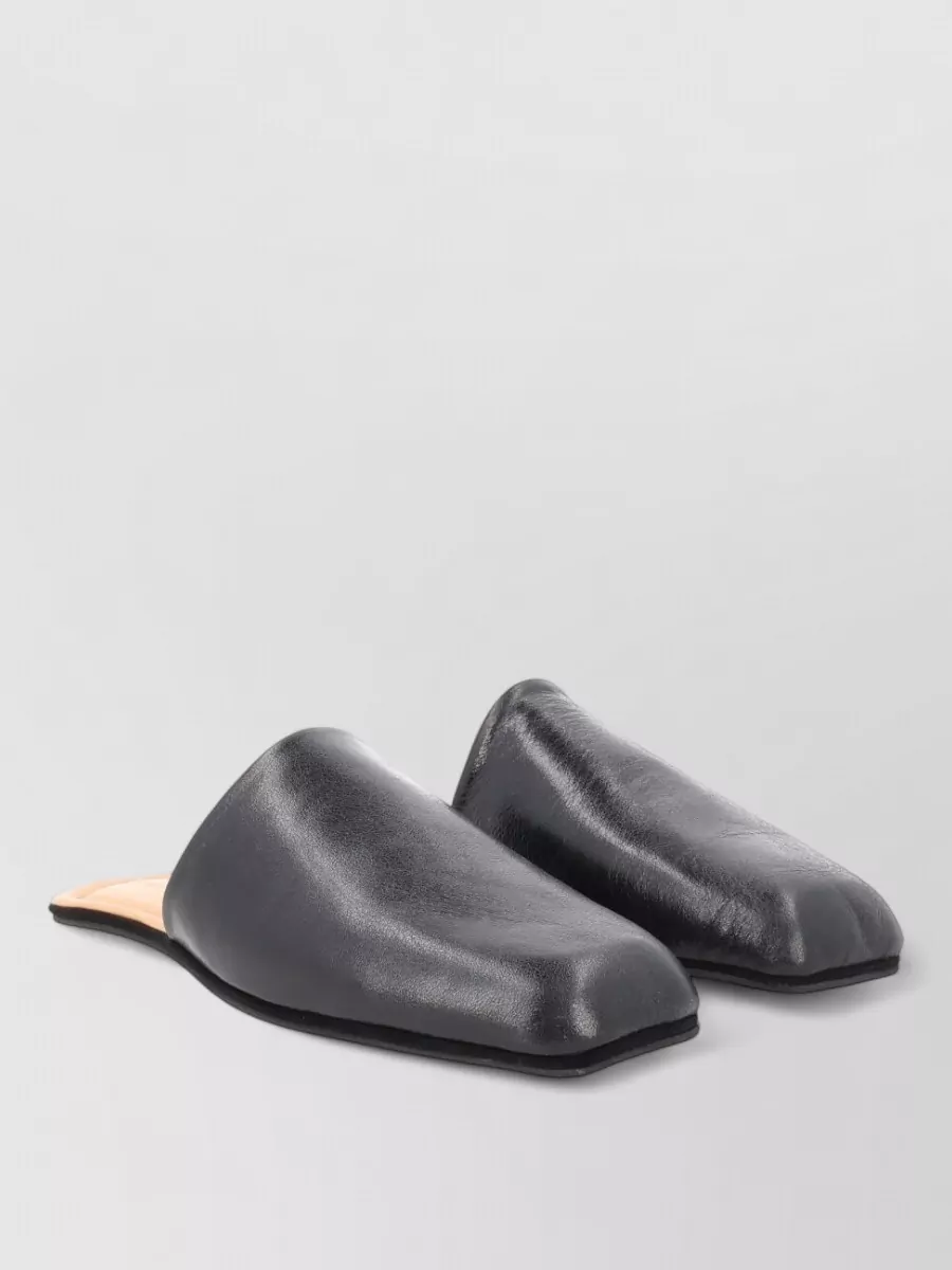 Our Legacy Leather Mule Loafers