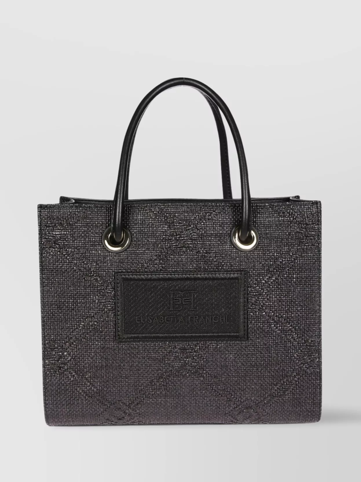 ショルダーバッグ・ポシェット ELISABETTA FRANCHI FW25 BORSA (BS36A56E2 DZ9) Elisabetta Franchi imitation leather bag with embossed logo