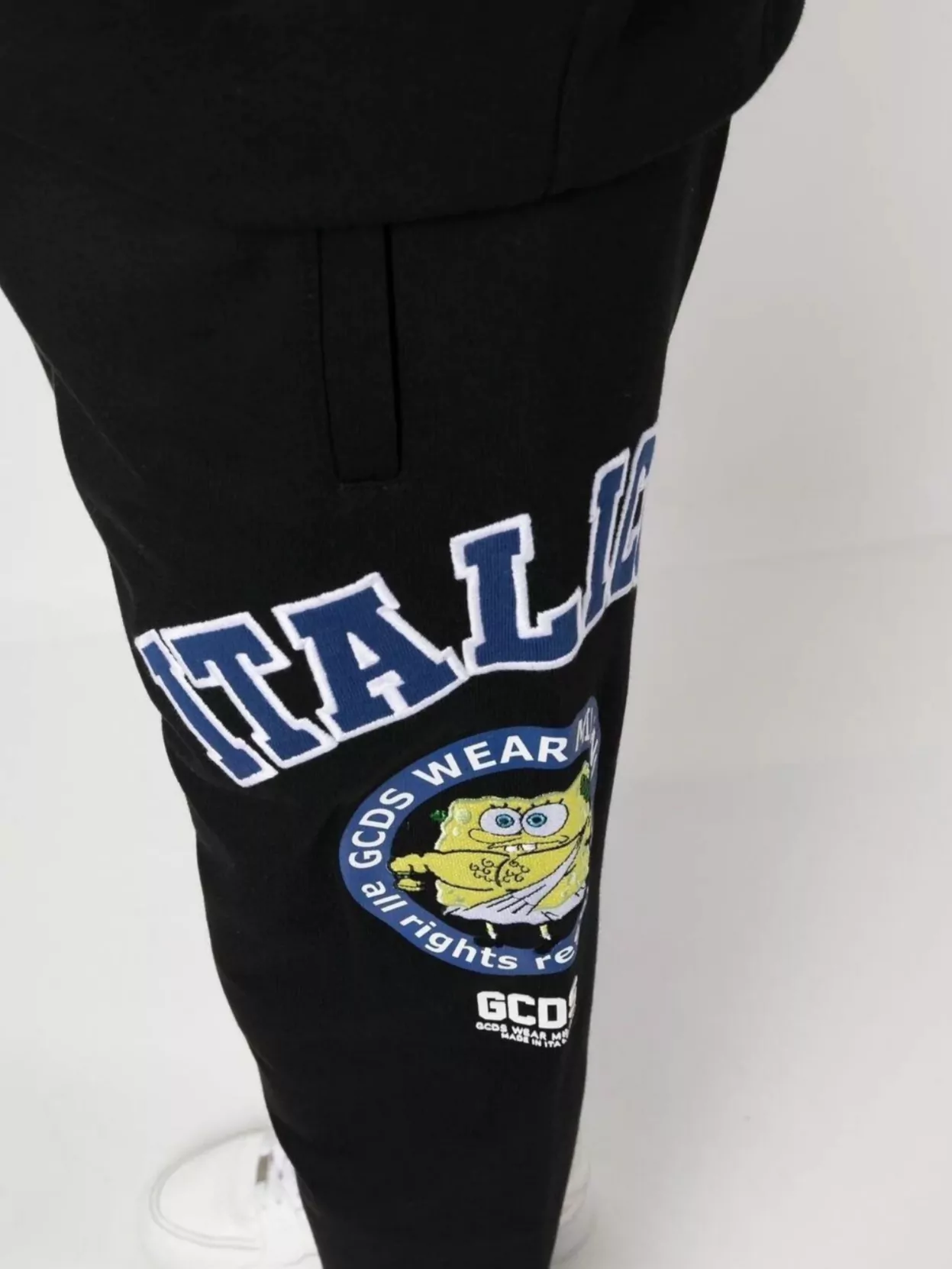 Gcds Graphic Print Straight Leg Sweatpants