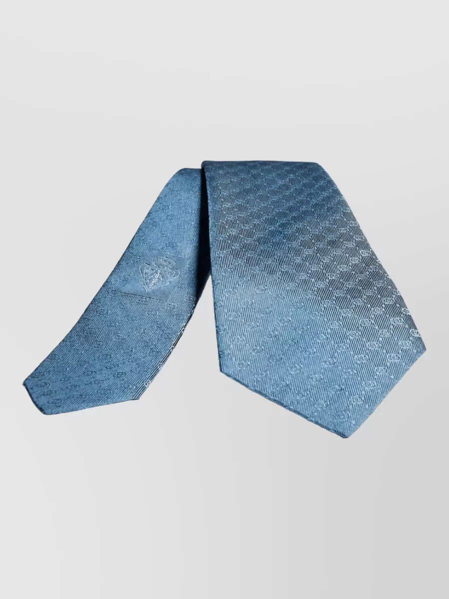 Gucci silk jacquard tie