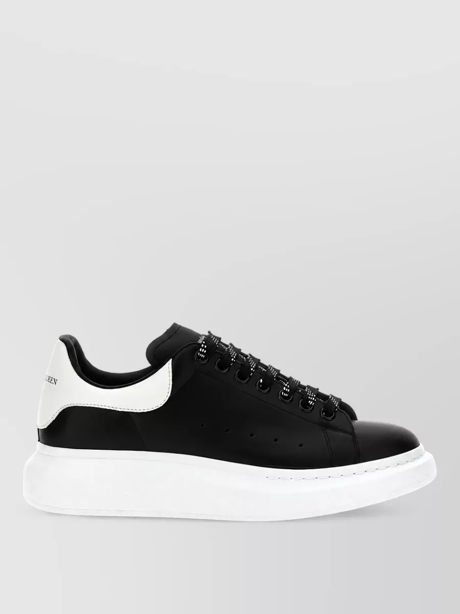 Mc Queen Leather Larry Low-Top Sneakers
