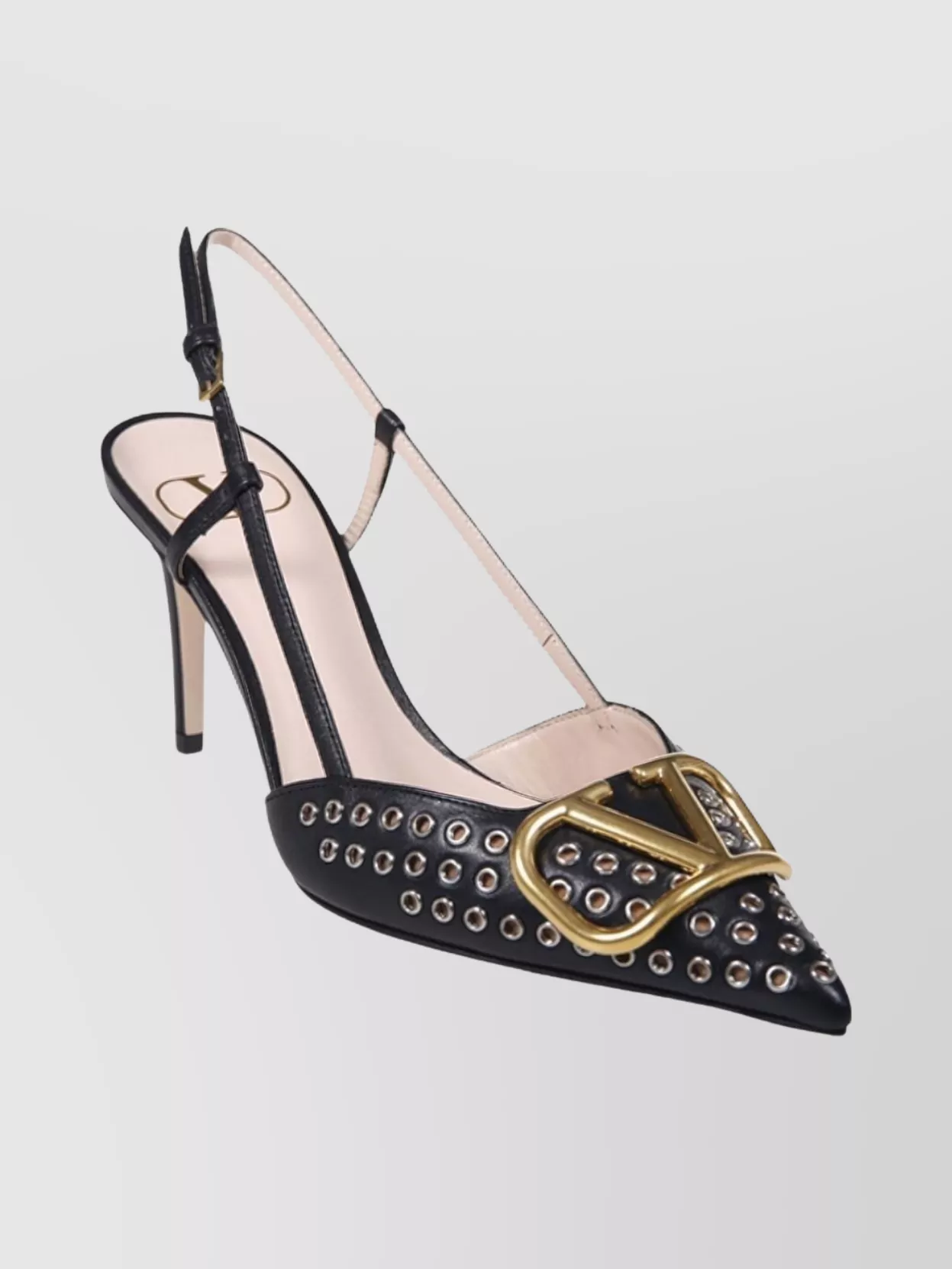 Valentino Garavani Chic Studded Pointed Toe Stiletto Pumps