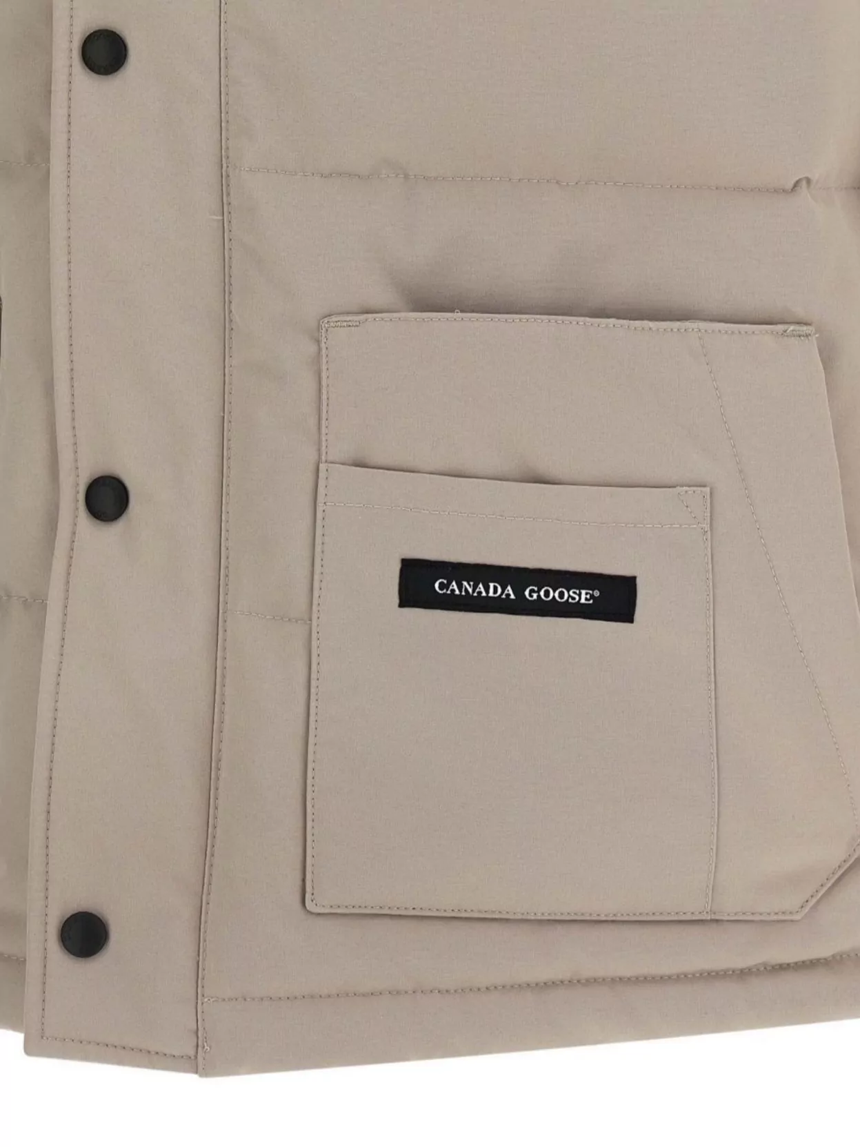 Canada Goose Padded High Neck Front Pocket Vest