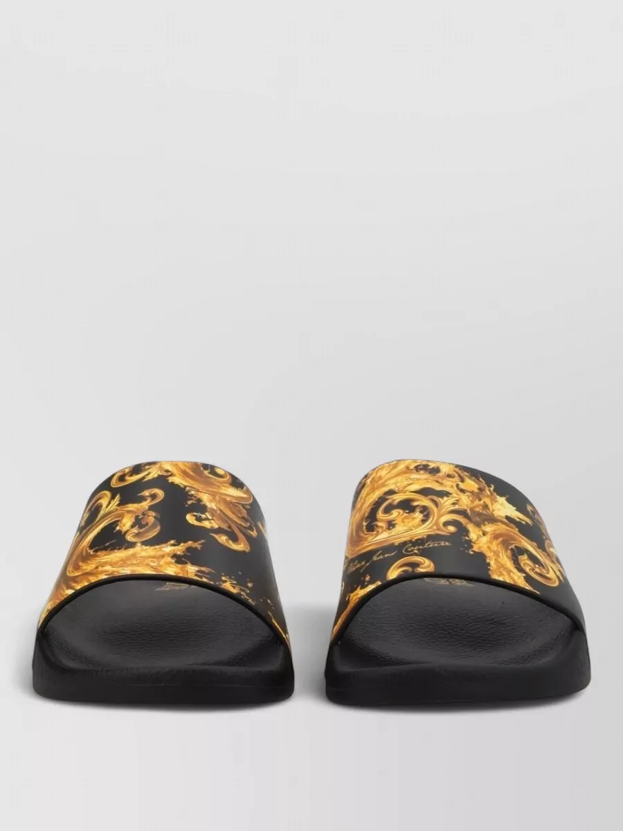 Versace Jeans Couture printed slides