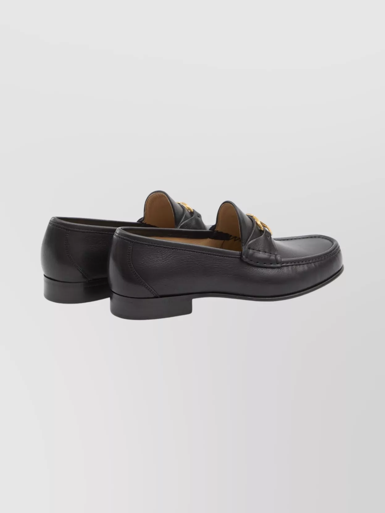 Valentino Garavani Vlogo Signature Buffalo Leather Loafers