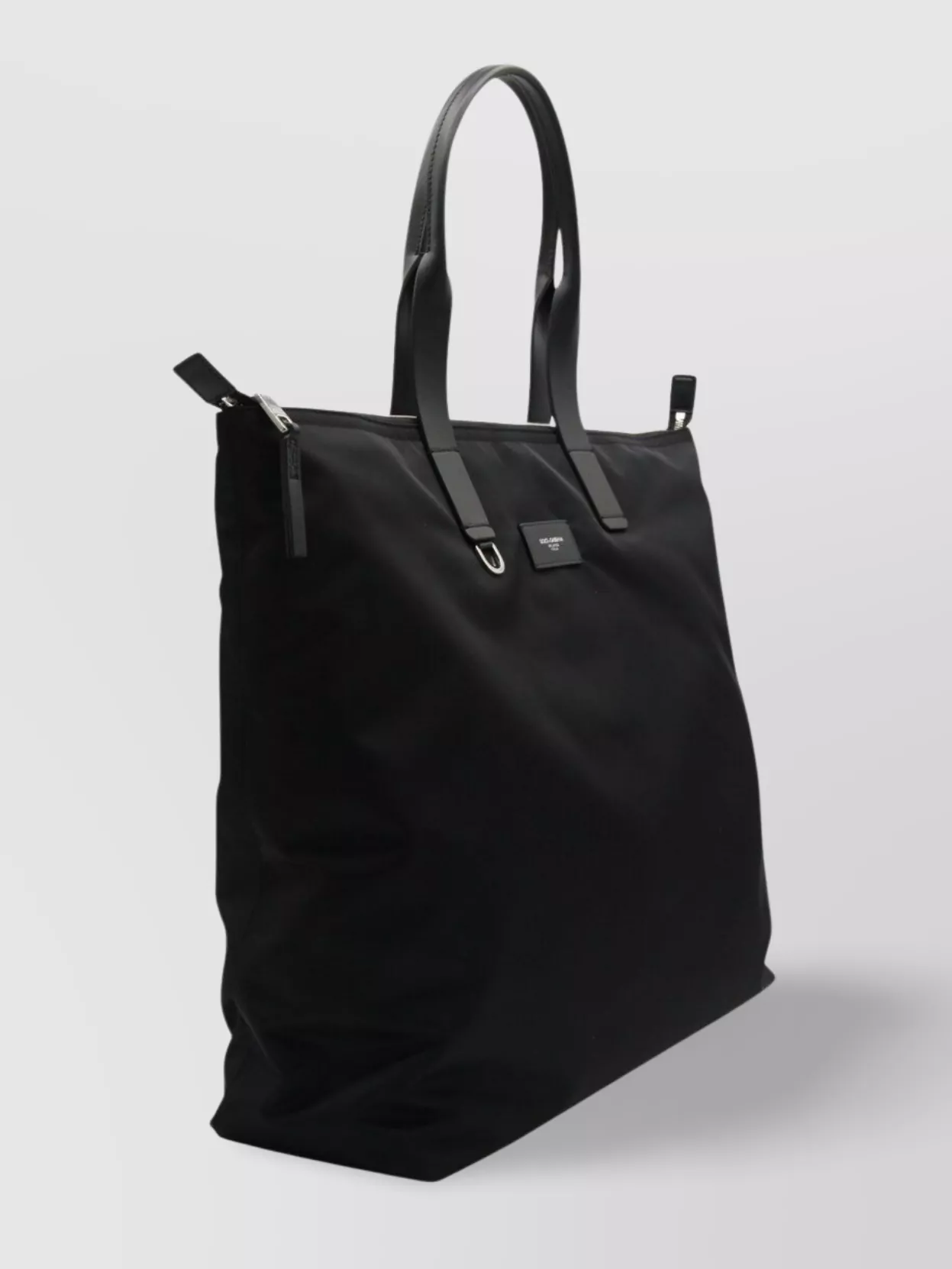 Dolce&Gabbana Structured Tote Bag With Metal Hardware And Top Handles