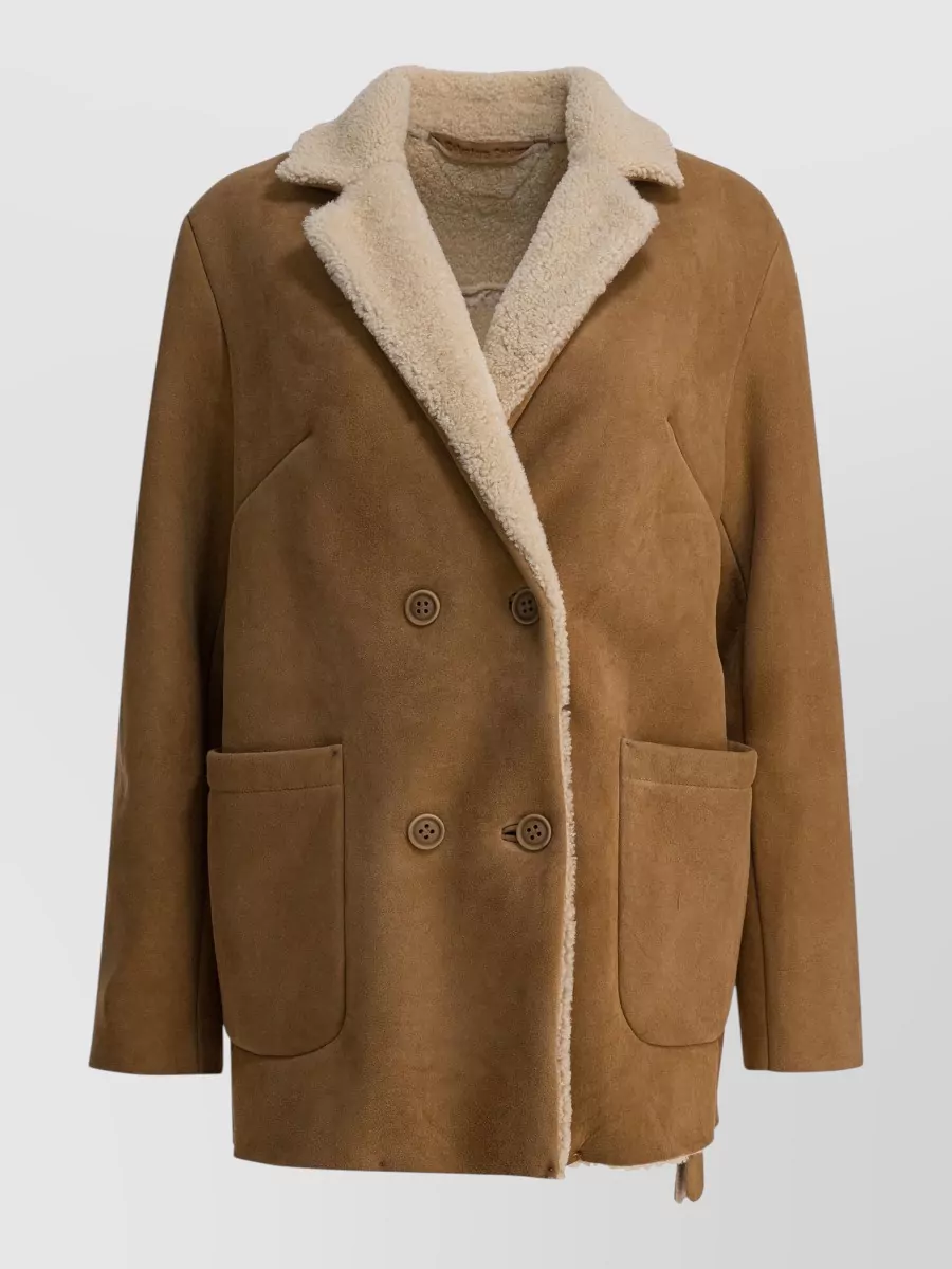 Salvatore Santoro Shearling leather jacket