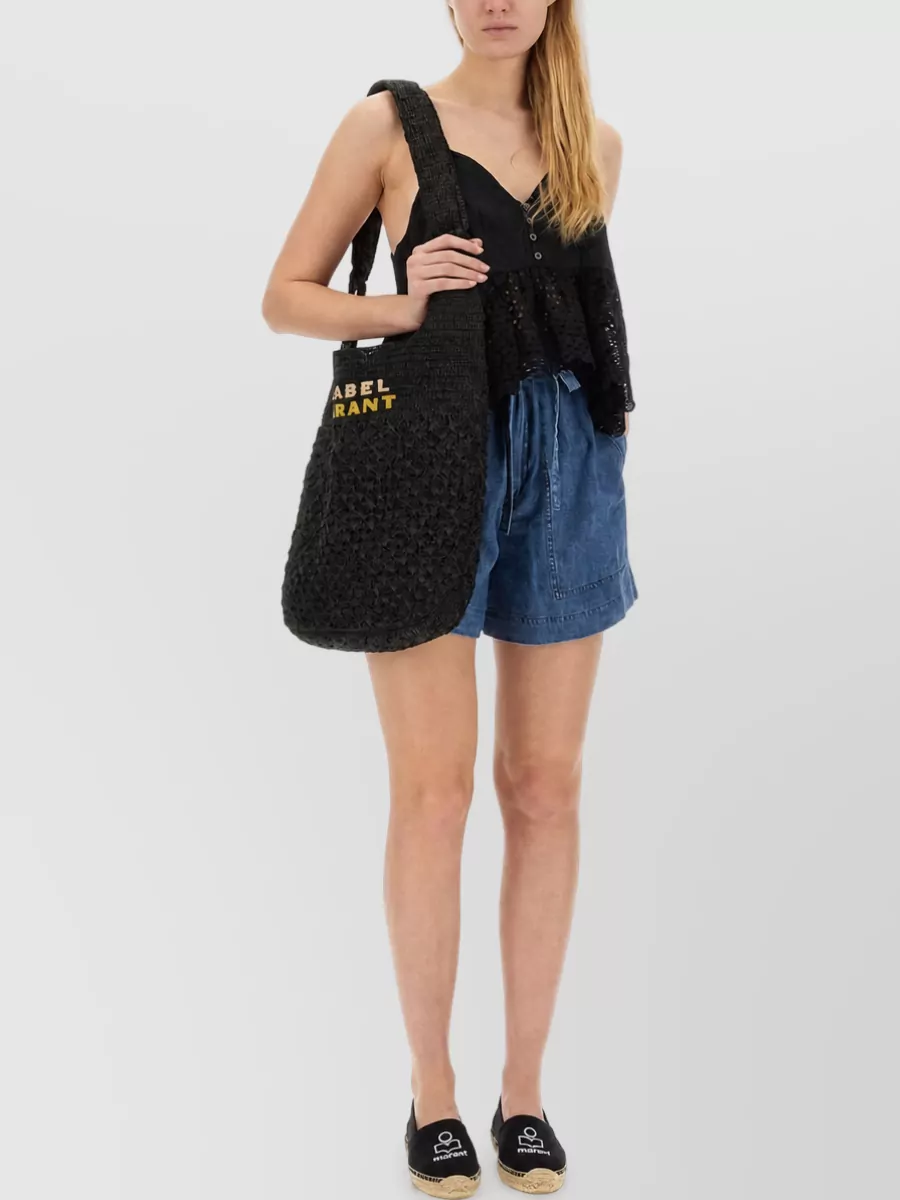 Isabel Marant Etoile Cotton Knee-Length Shorts