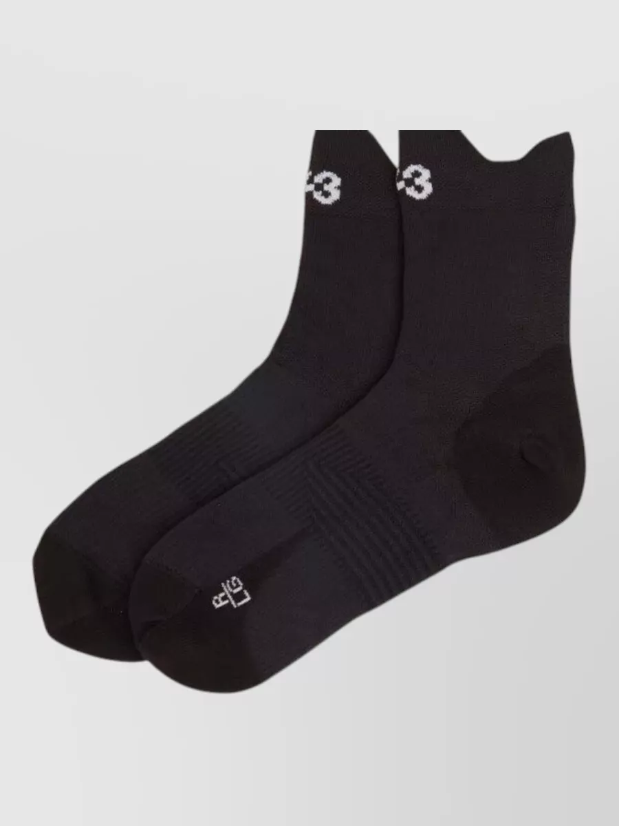Adidas Y3 Logo-Print Socks