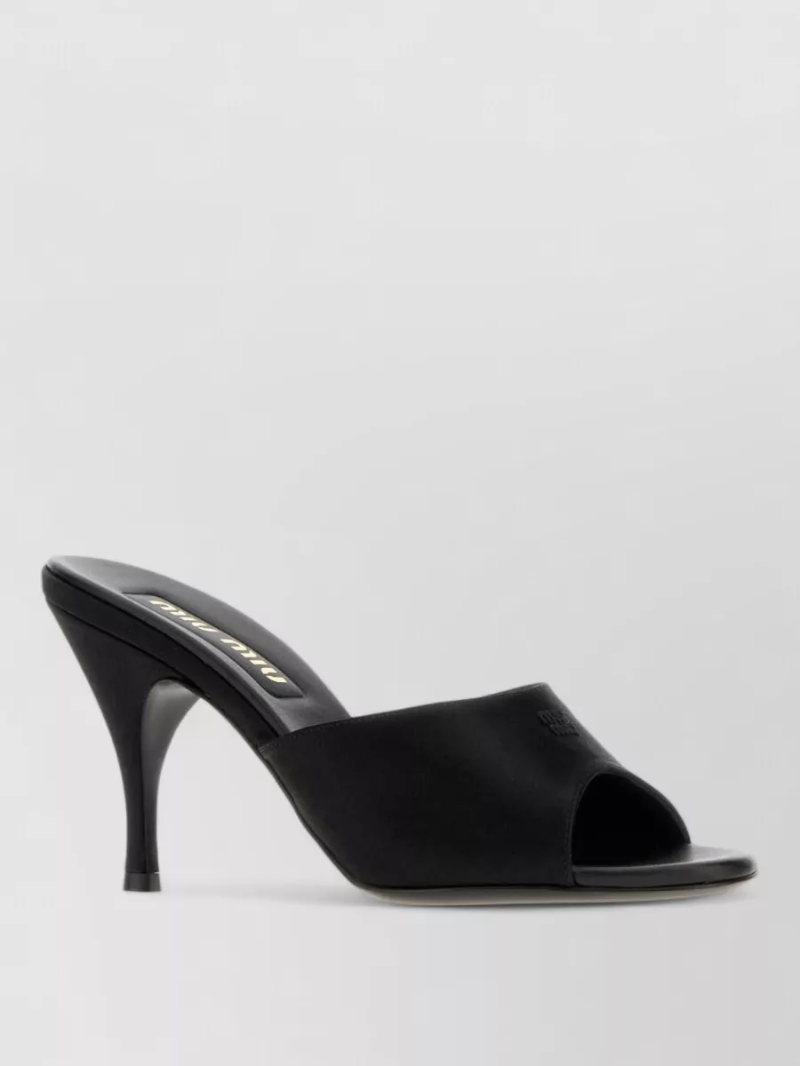 Miu Miu satin mules