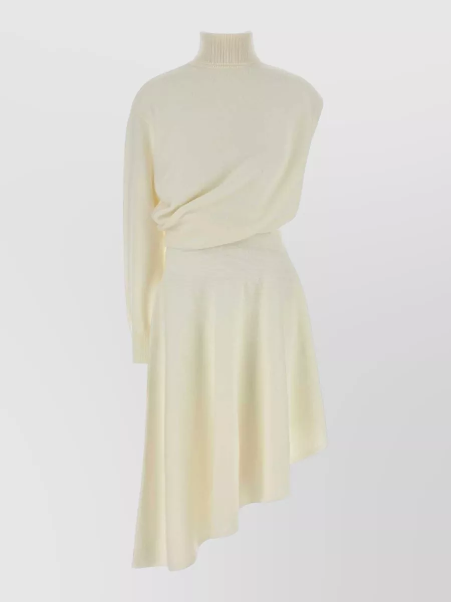 Alaïa virgin wool knitted dress