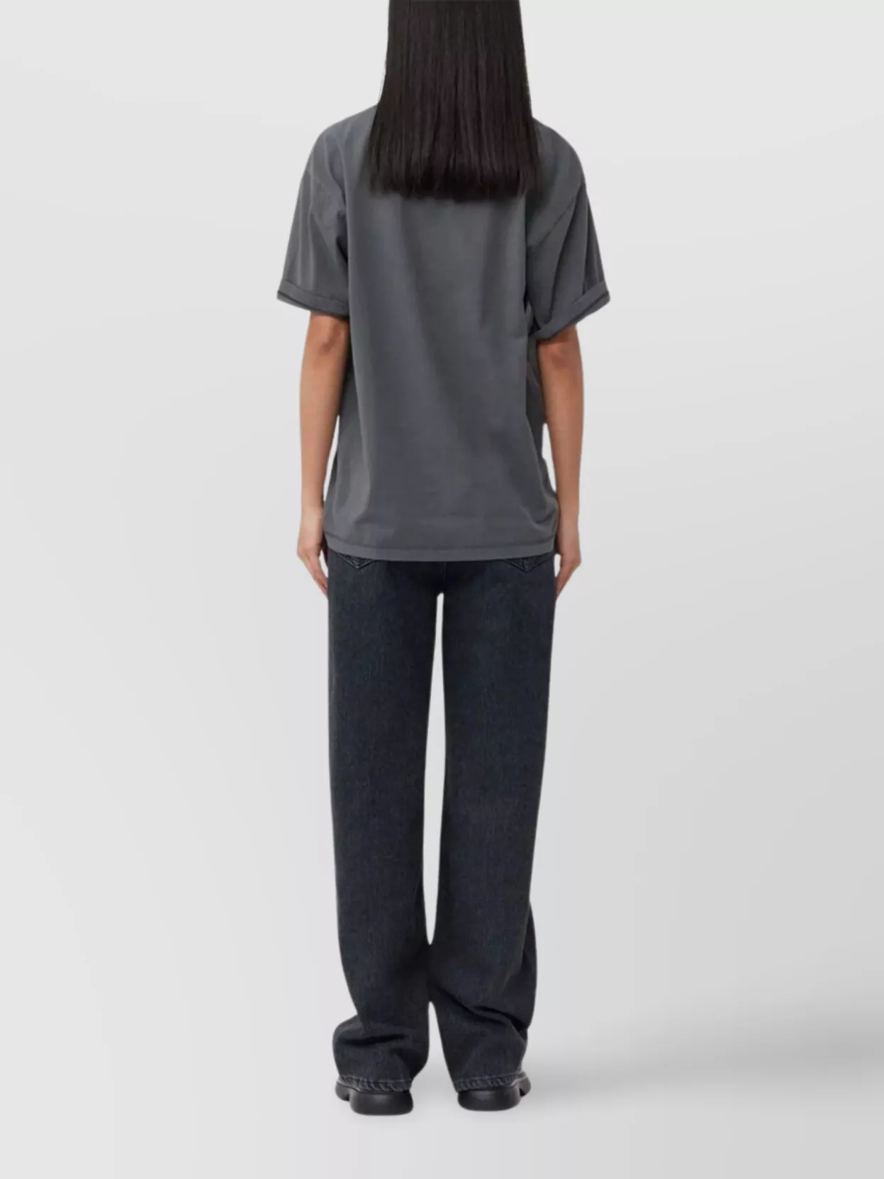 Ganni Graphic Print Crewneck T-Shirt