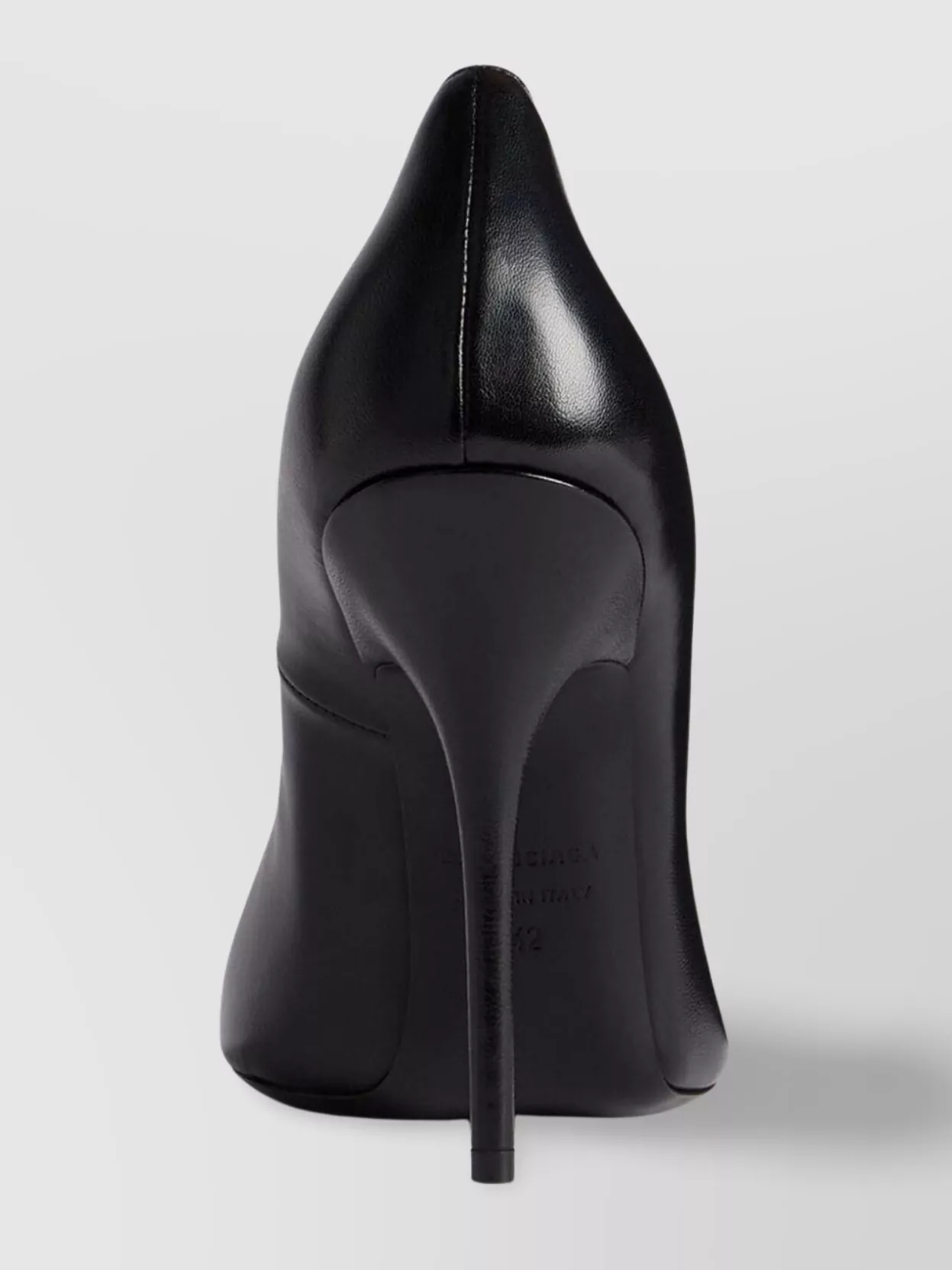 Balenciaga Pointed Toe Stiletto Heel Zip Detail Pumps