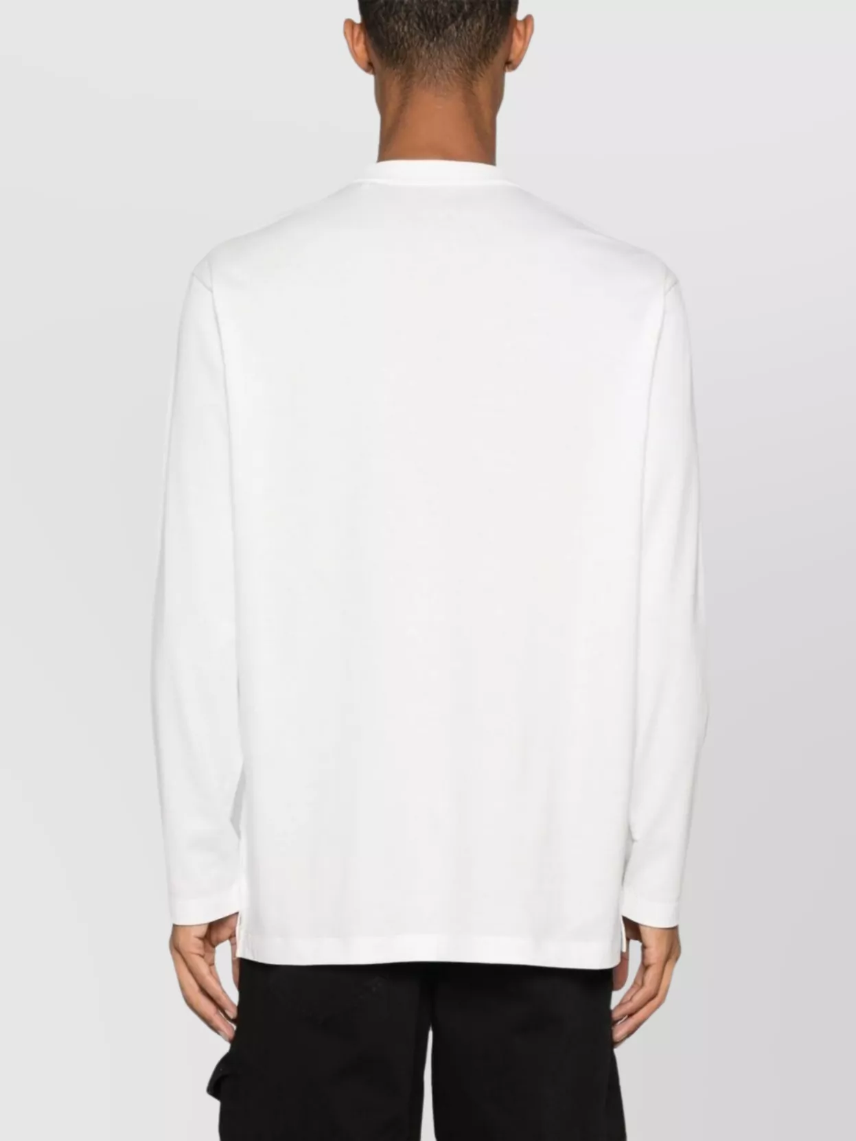 Y-3 Unisex Long Sleeve Cotton Jersey T-Shirt