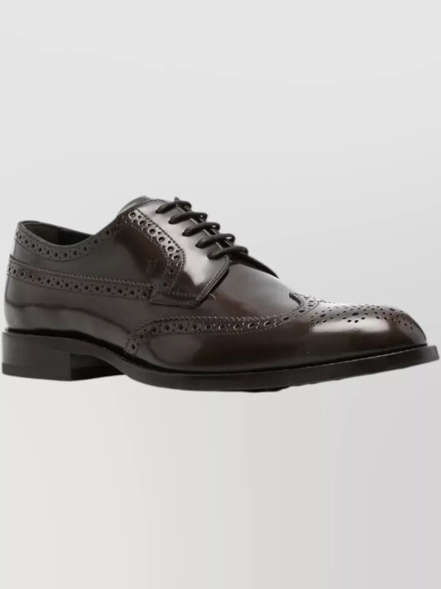 Tod's Leather Derby Shoes