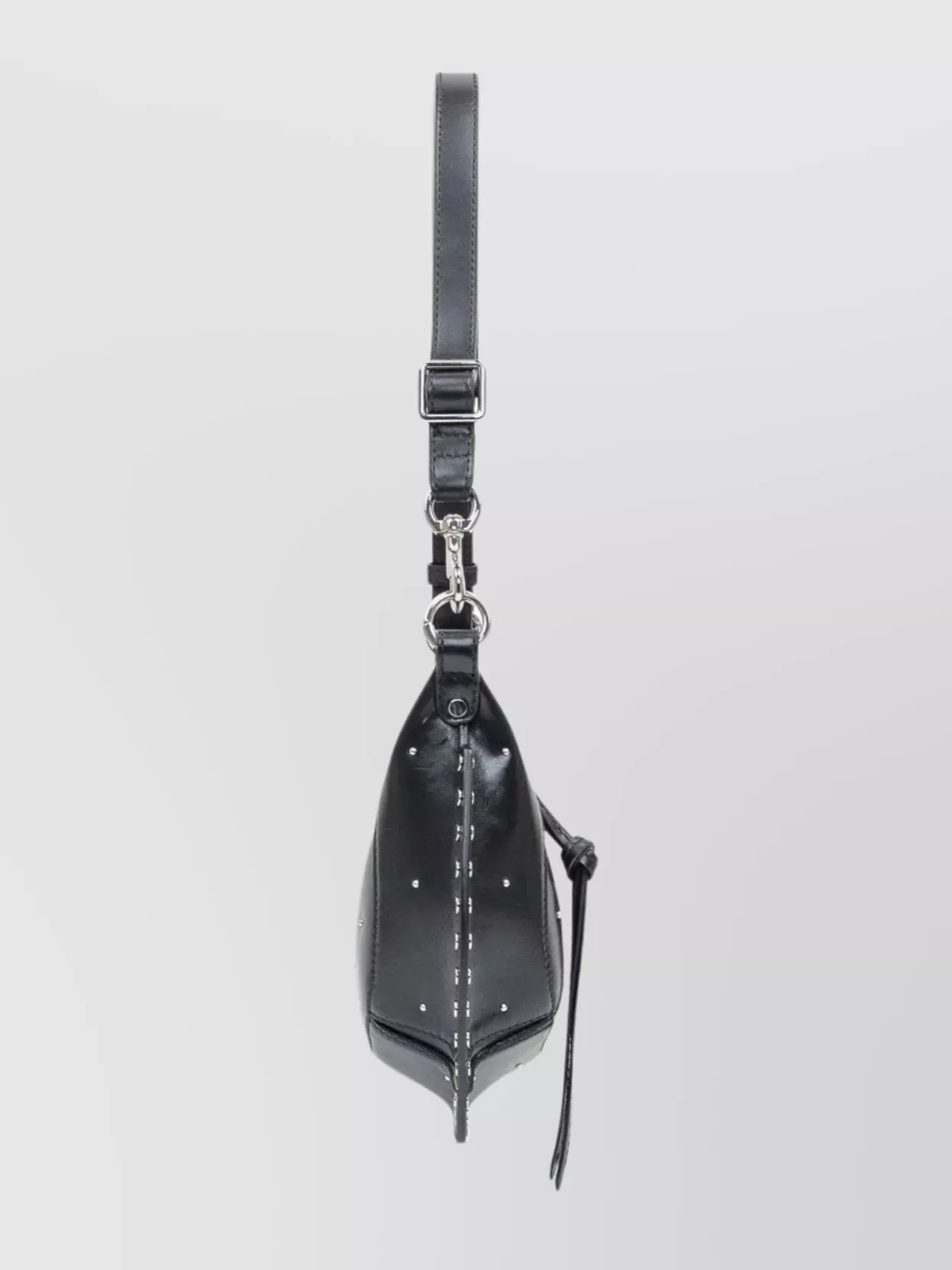 Isabel Marant Oskan Moon Shoulder Bag Studded Design