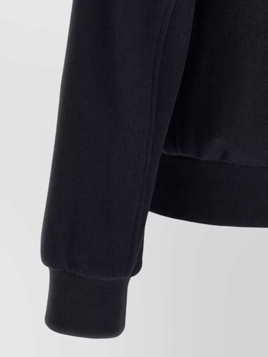 Pal Zileri Wool Single-Breasted Bomber Jacket