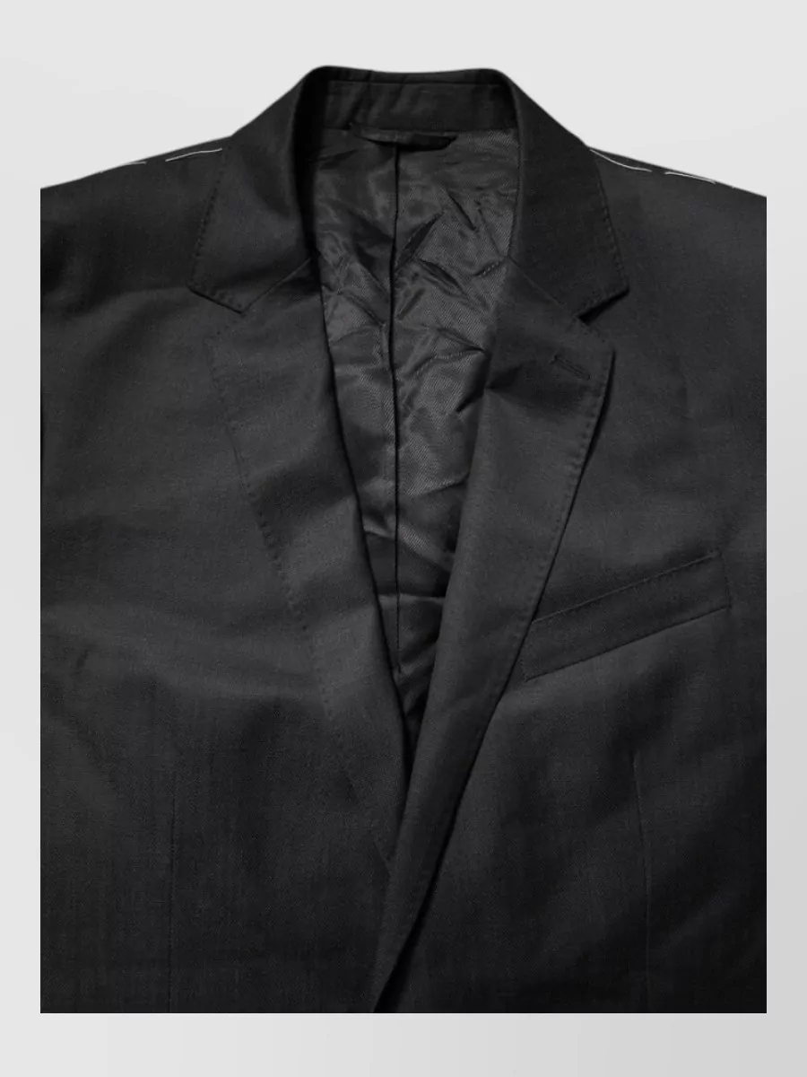 Dolce&Gabbana virgin wool single breasted tailored blazer