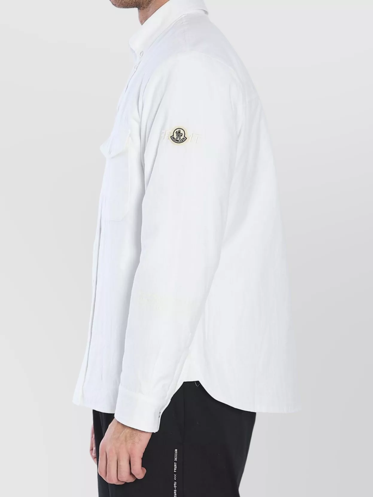Moncler Padded Shirt Jacket Chest Pocket