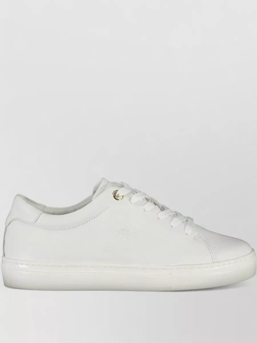 Tommy Hilfiger Leather Lace-Up Sneakers