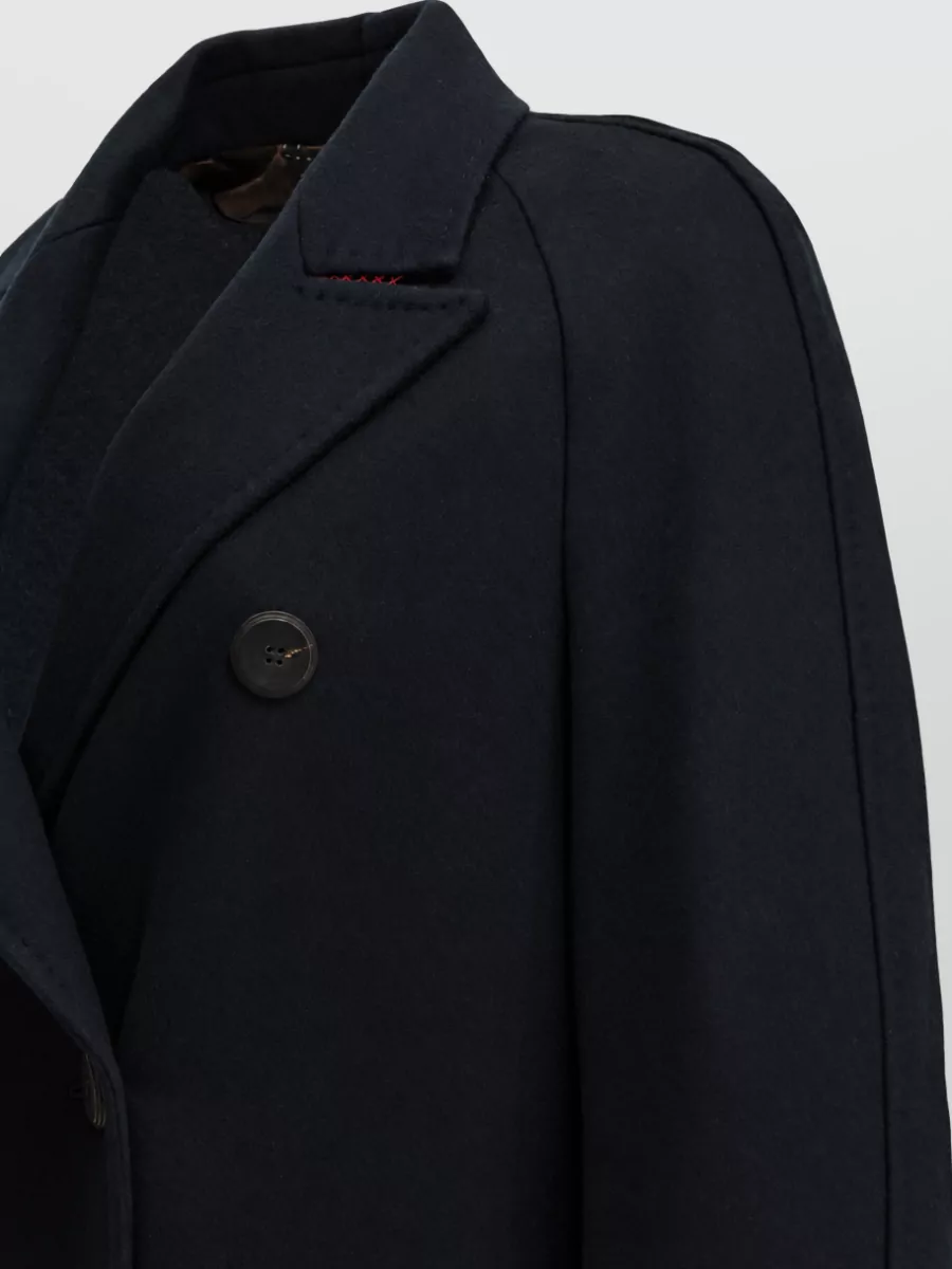 Max Mara Long Double-Breasted Cashmere Coat