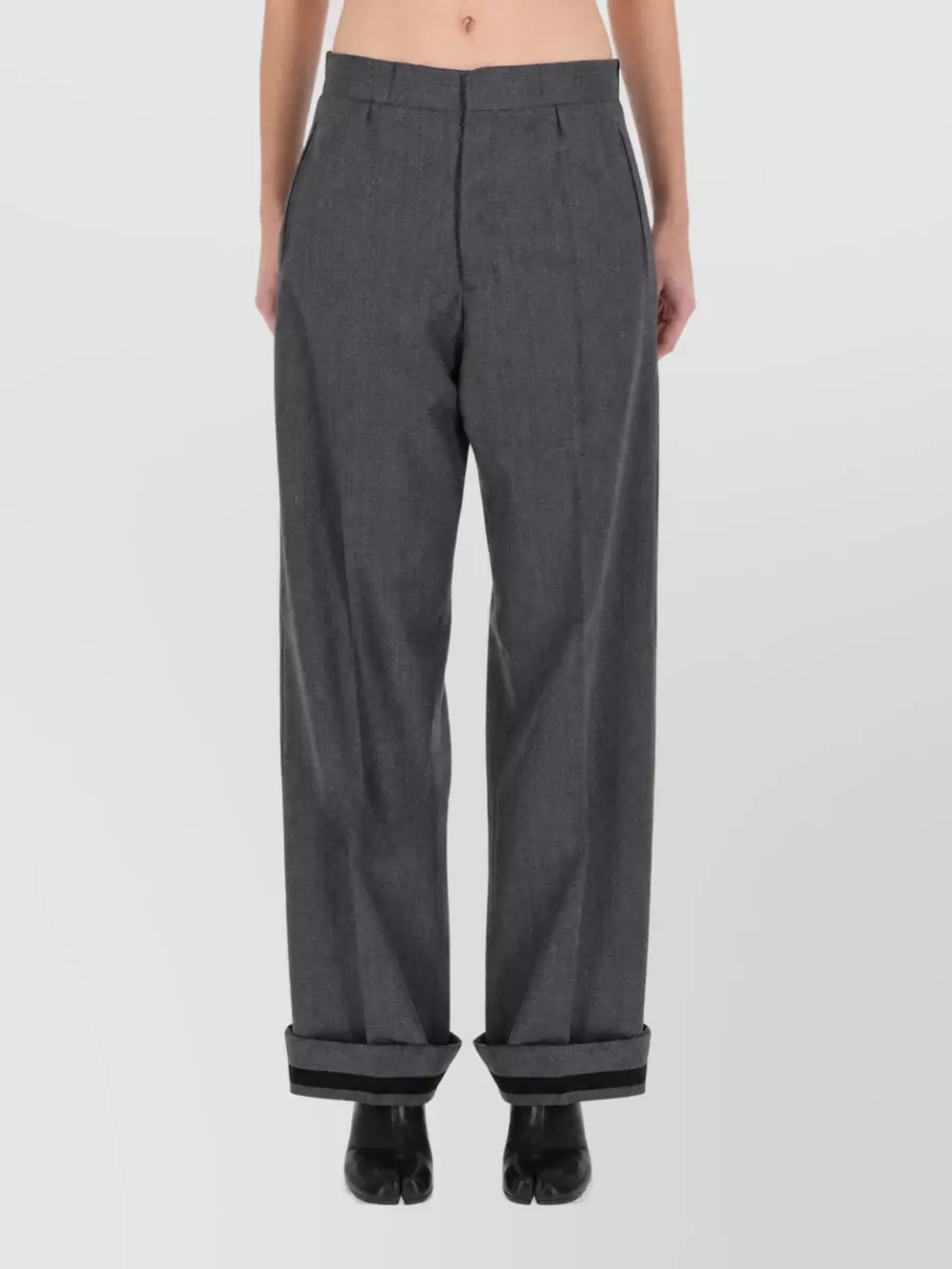 Maison Margiela Tailored Wide-Leg Trousers