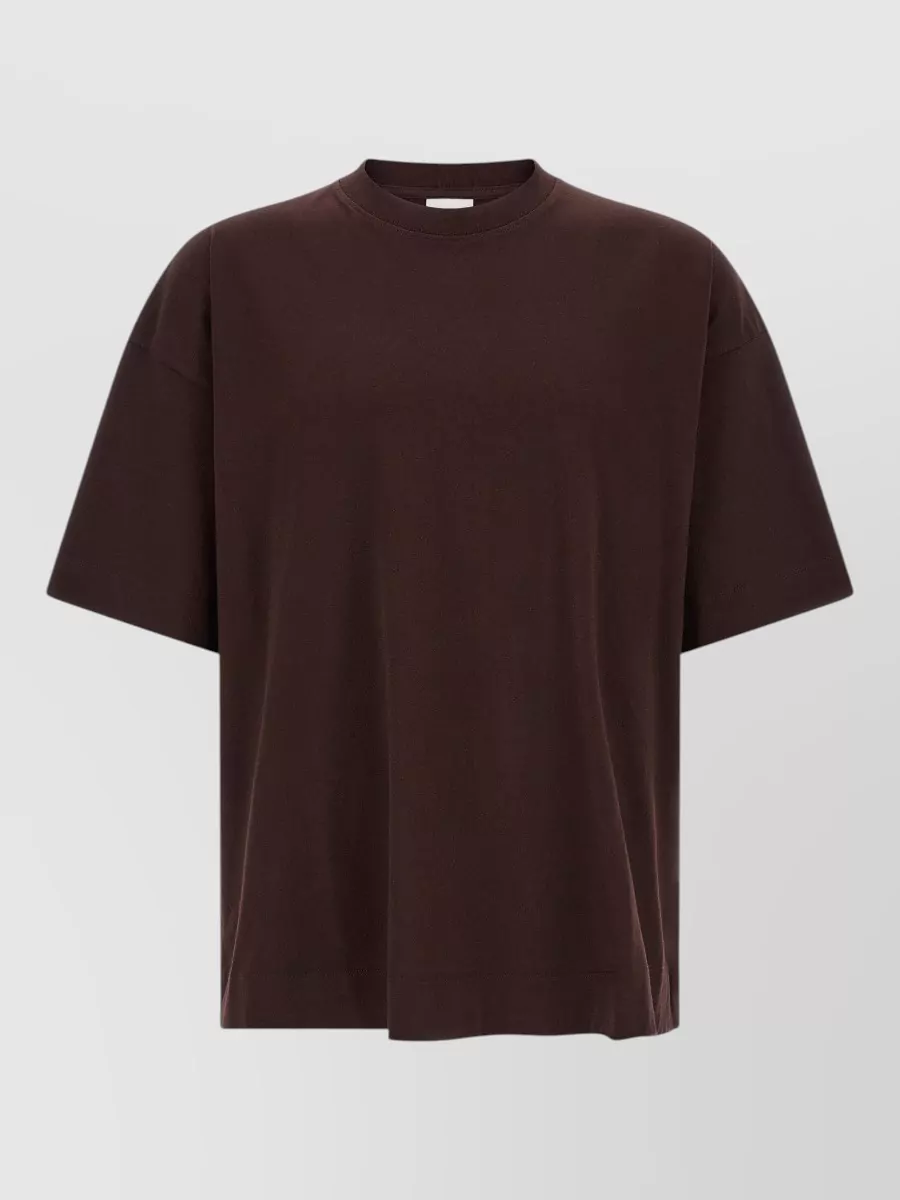 Dries Van Noten ribbed crew neck oversized t-shirt