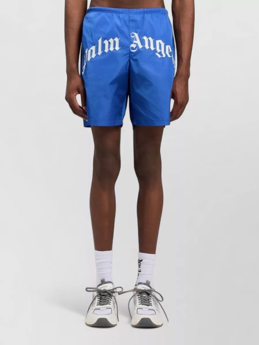 Palm Angels Logo Swim Shorts