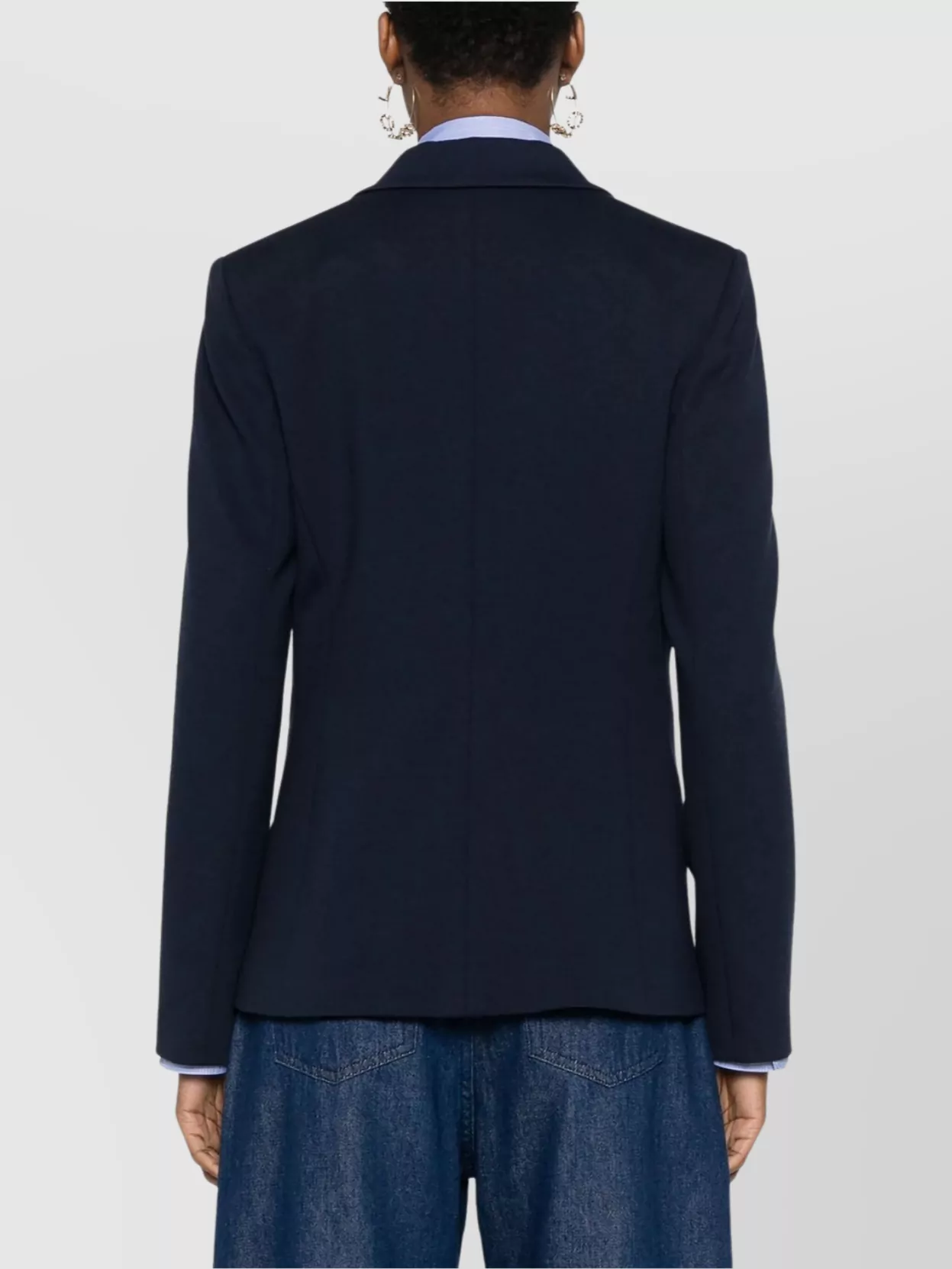 Pinko Double-Breasted Jacket Flap Pockets