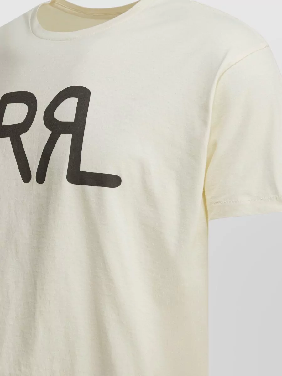 Rrl By Ralph Lauren Crew Neck Graphic Print Short Sleeve T-Shirt