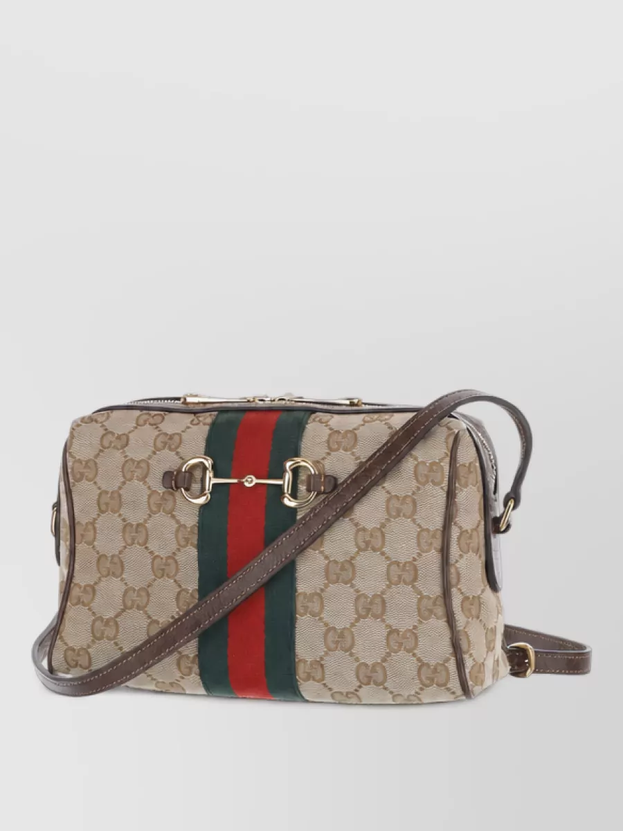 Gucci Horsebit 1955 Web Camera Cross-Body Bag