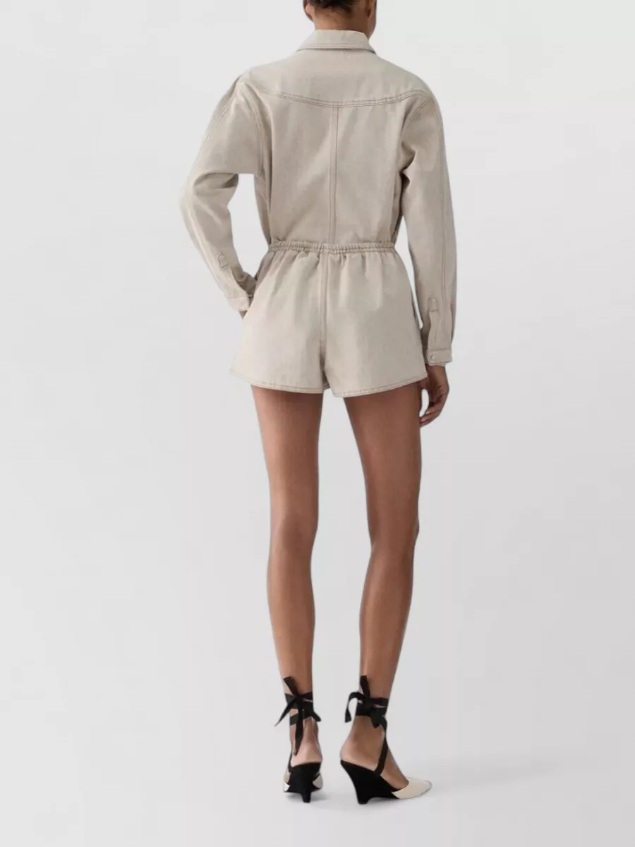 Jacquemus Denim Cropped Shorts