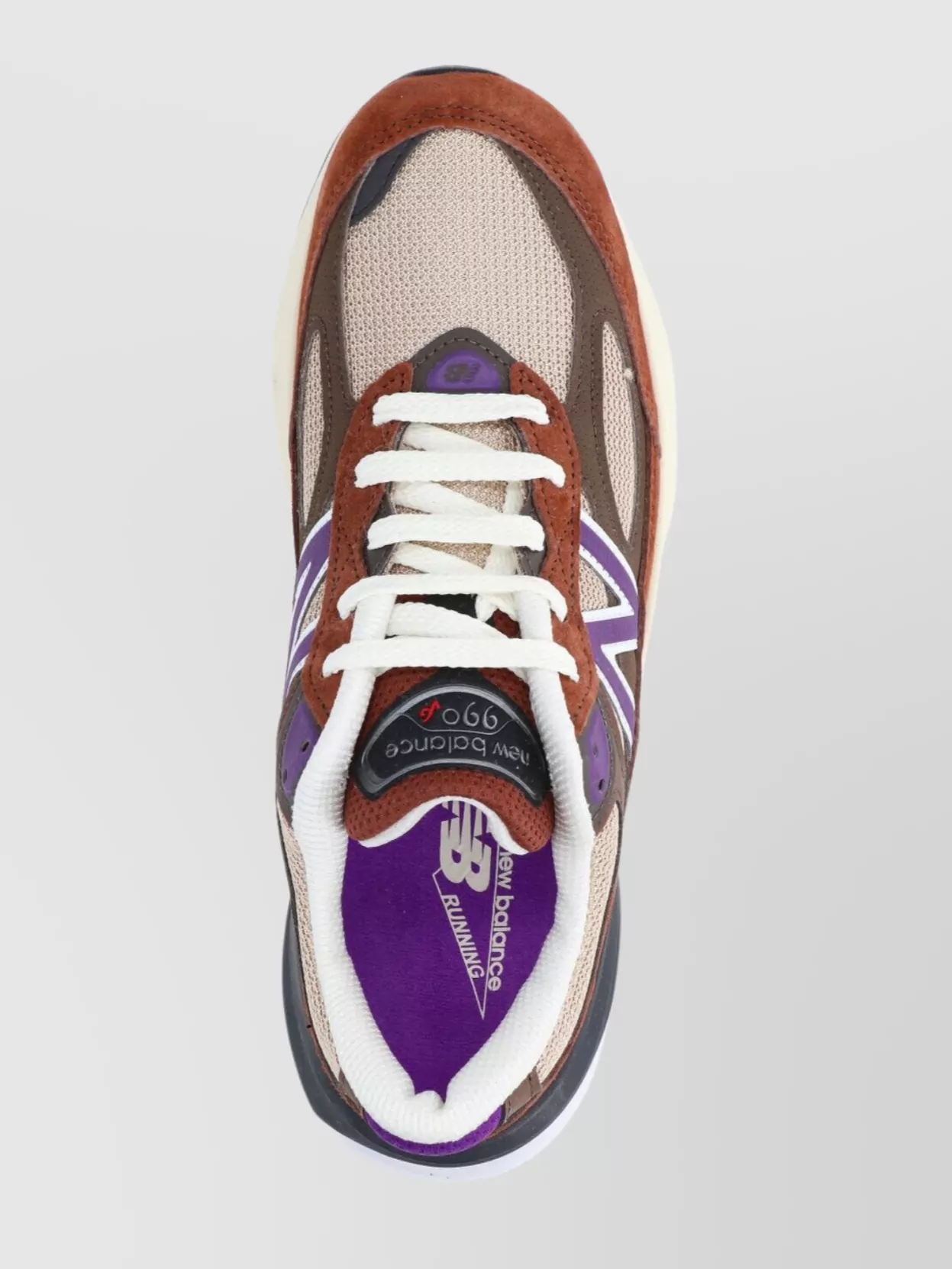New Balance Low Top Sneakers With Mesh Panels And Suede Overlays