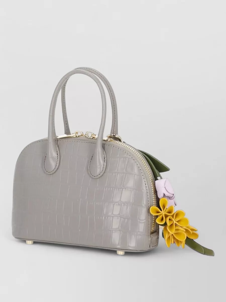 Self-Portrait Diamante Leather Mini Bag