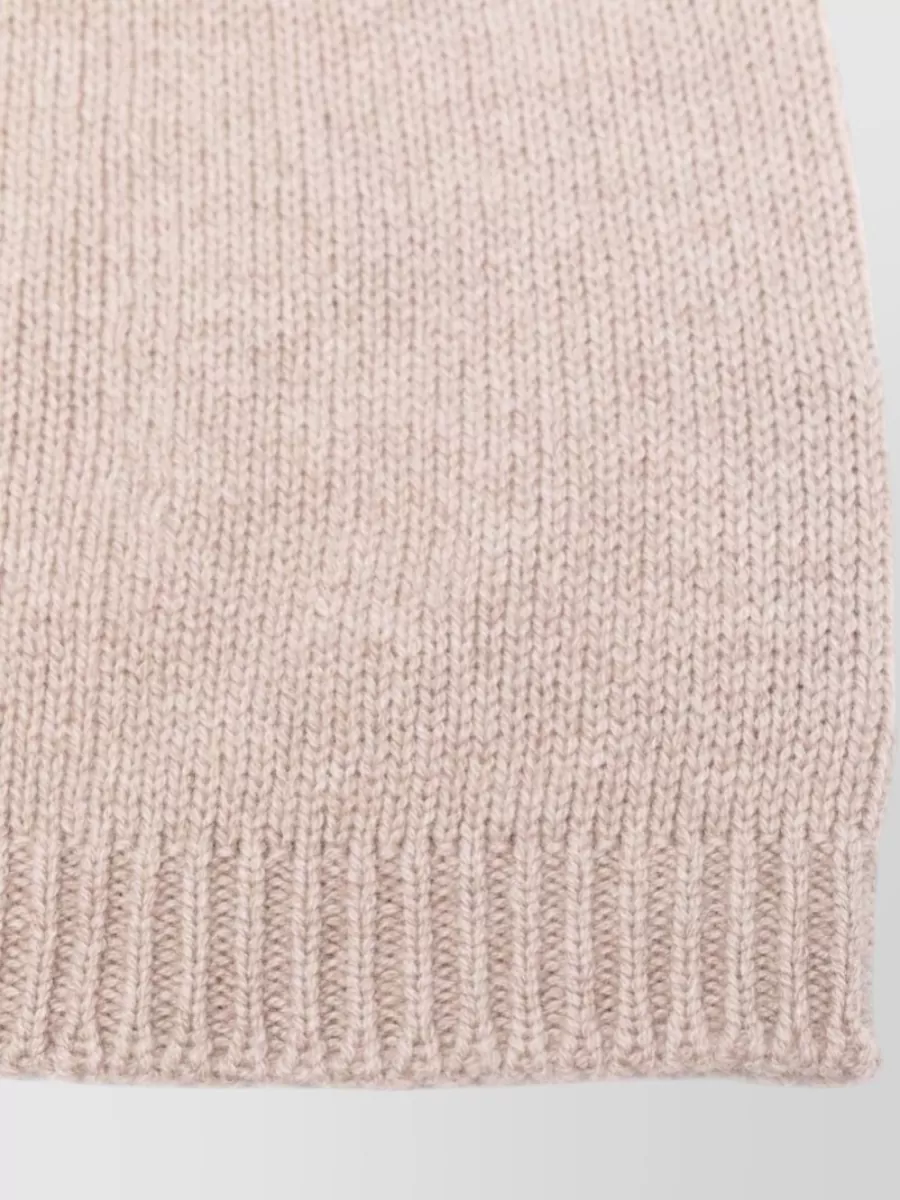 Fabiana Filippi Cashmere Ribbed Beanie