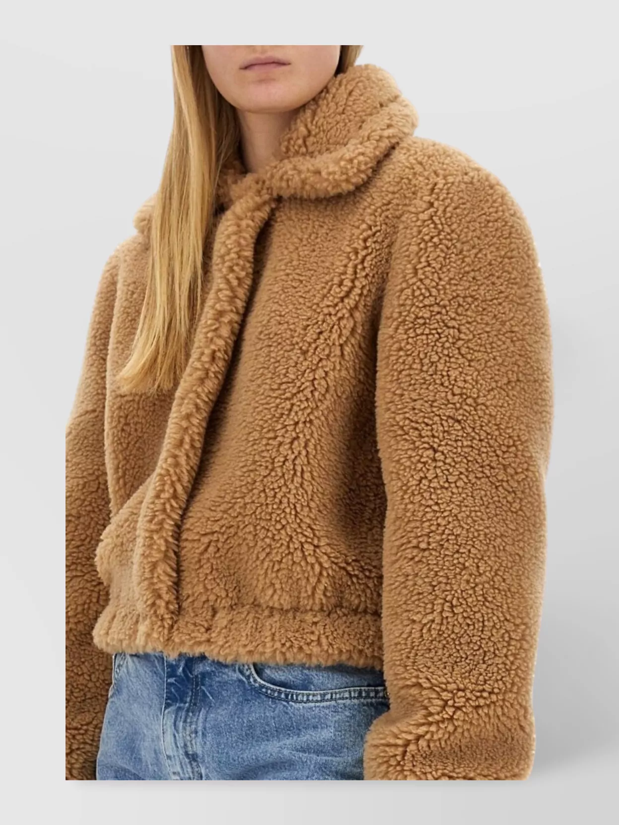 Moschino Short Faux Fur Jacket