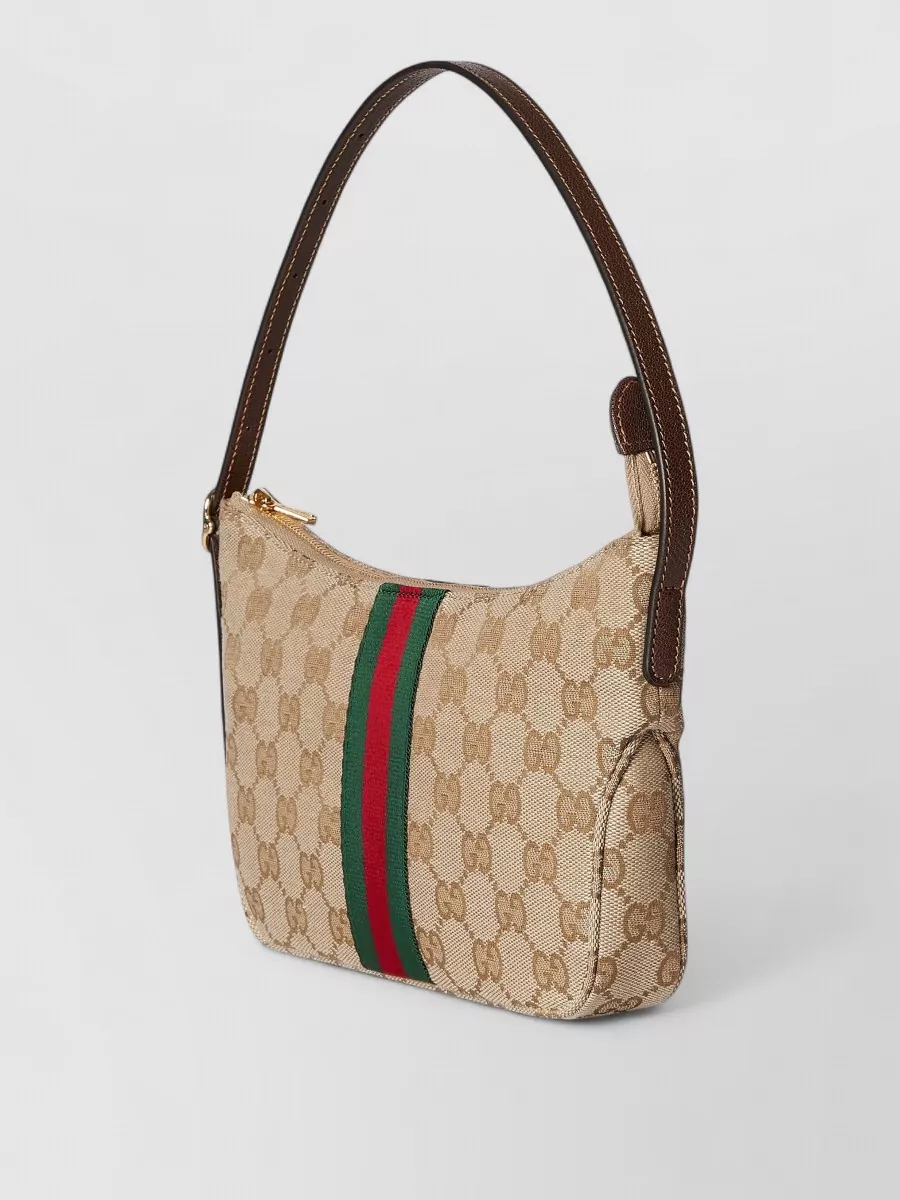 Gucci Canvas Small Shoulder Bag