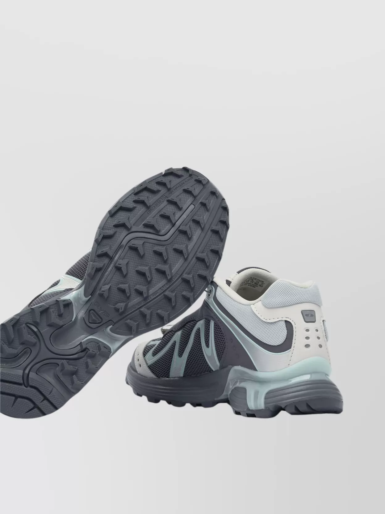 Salomon Slip-On Sneakers With Rubber Sole And Mesh Panels
