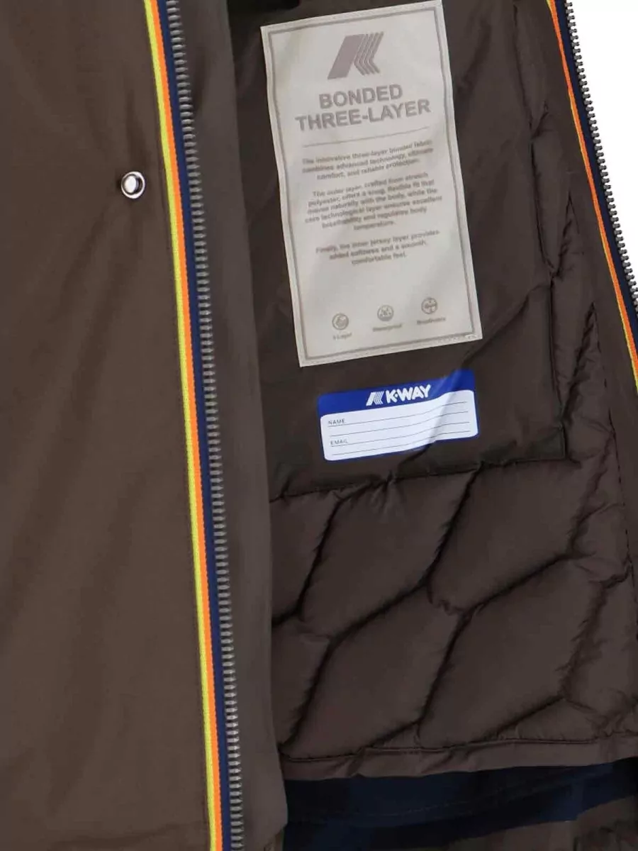 K-Way Padded Hooded Raincoat