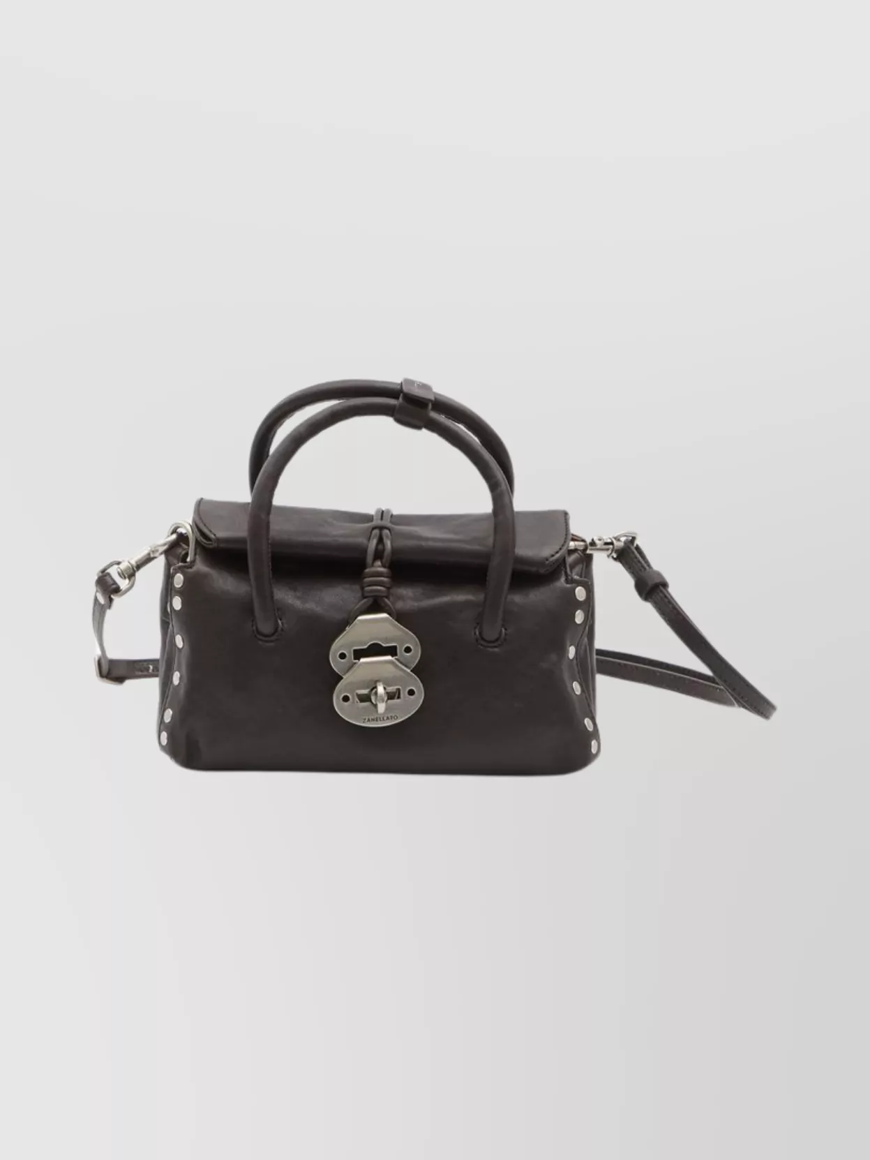 Zanellato Luxe Pebbled Leather Tote Bag