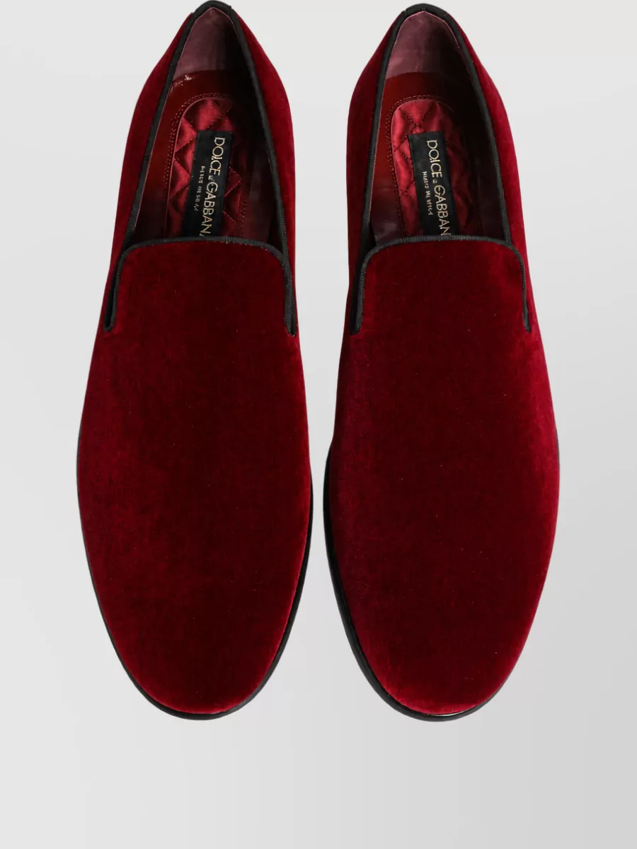 Dolce&Gabbana Velvet Loafers