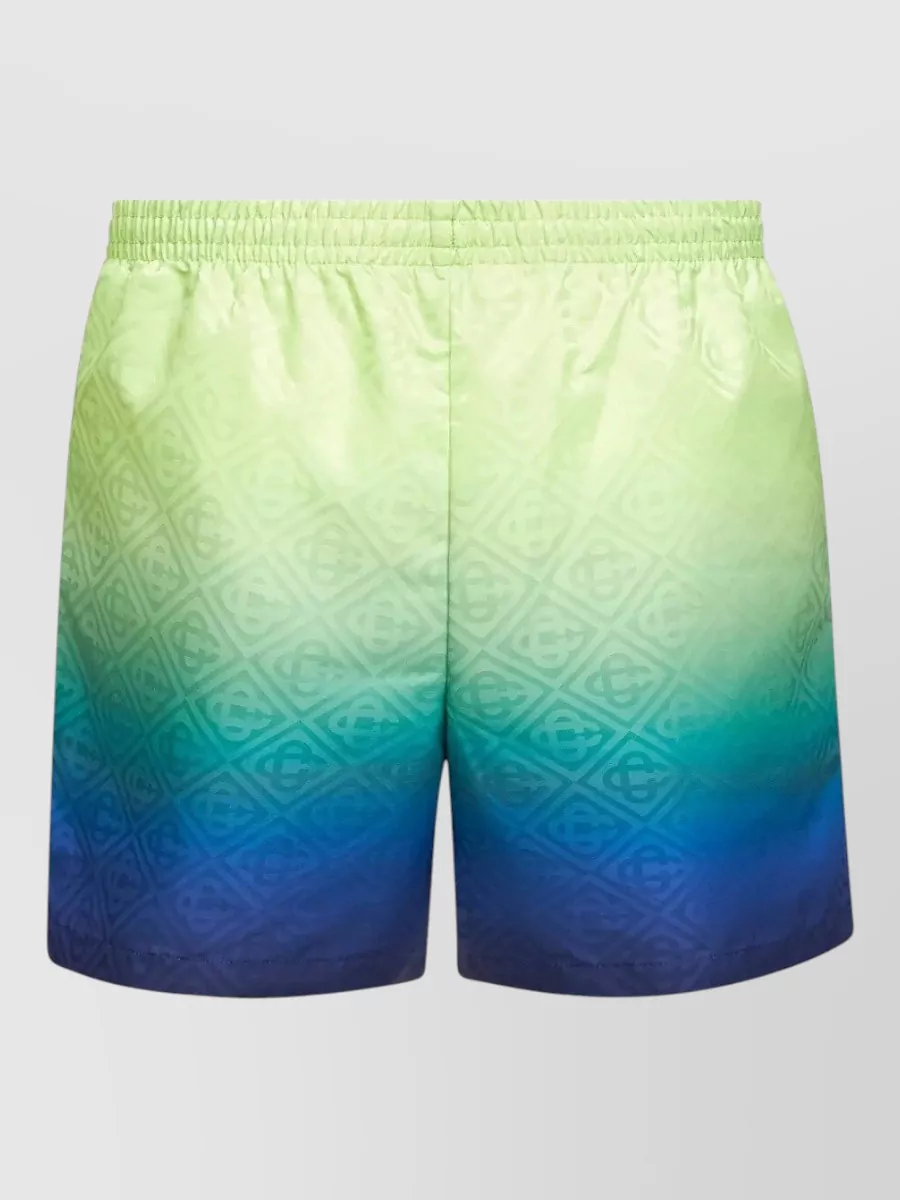 Casablanca Logo-Print Swim Shorts