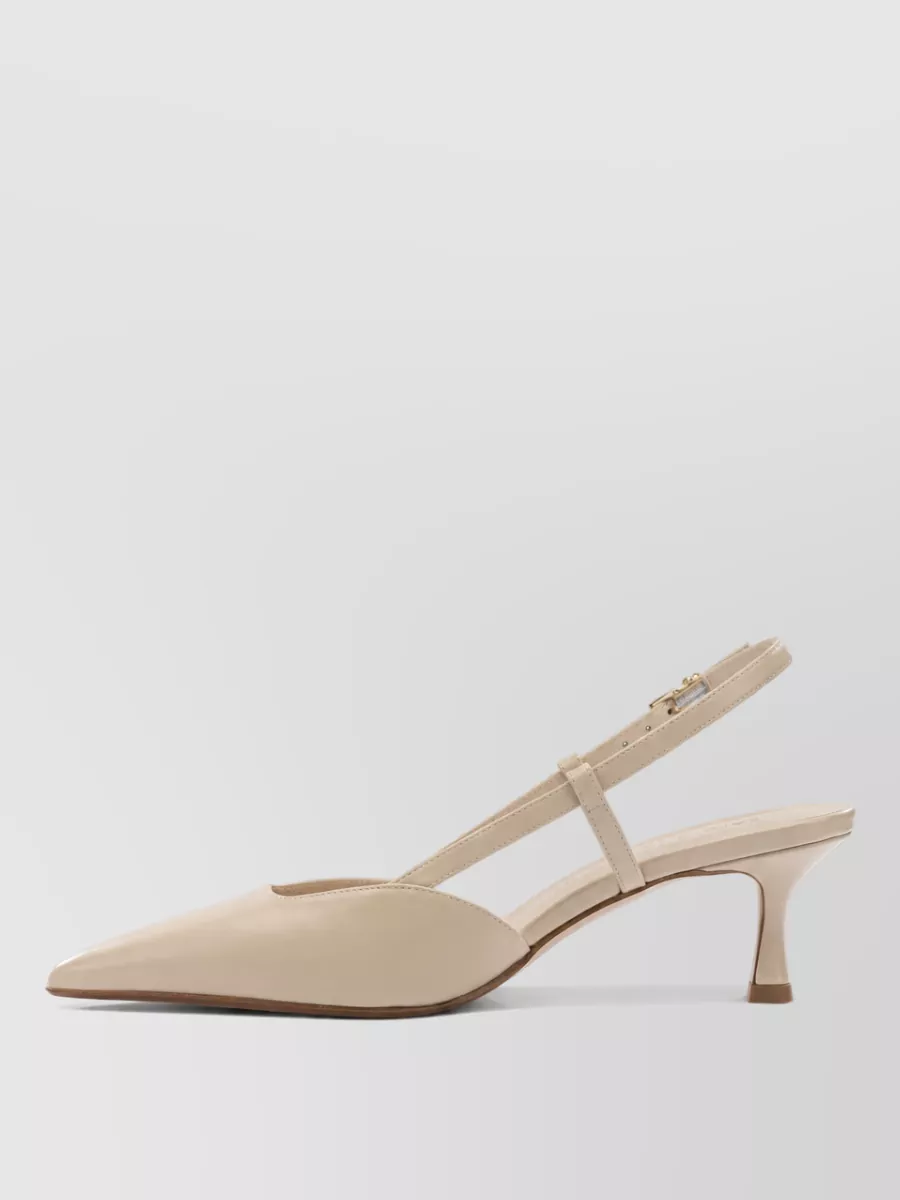 Sergio Levantesi Leather Slingback Pumps