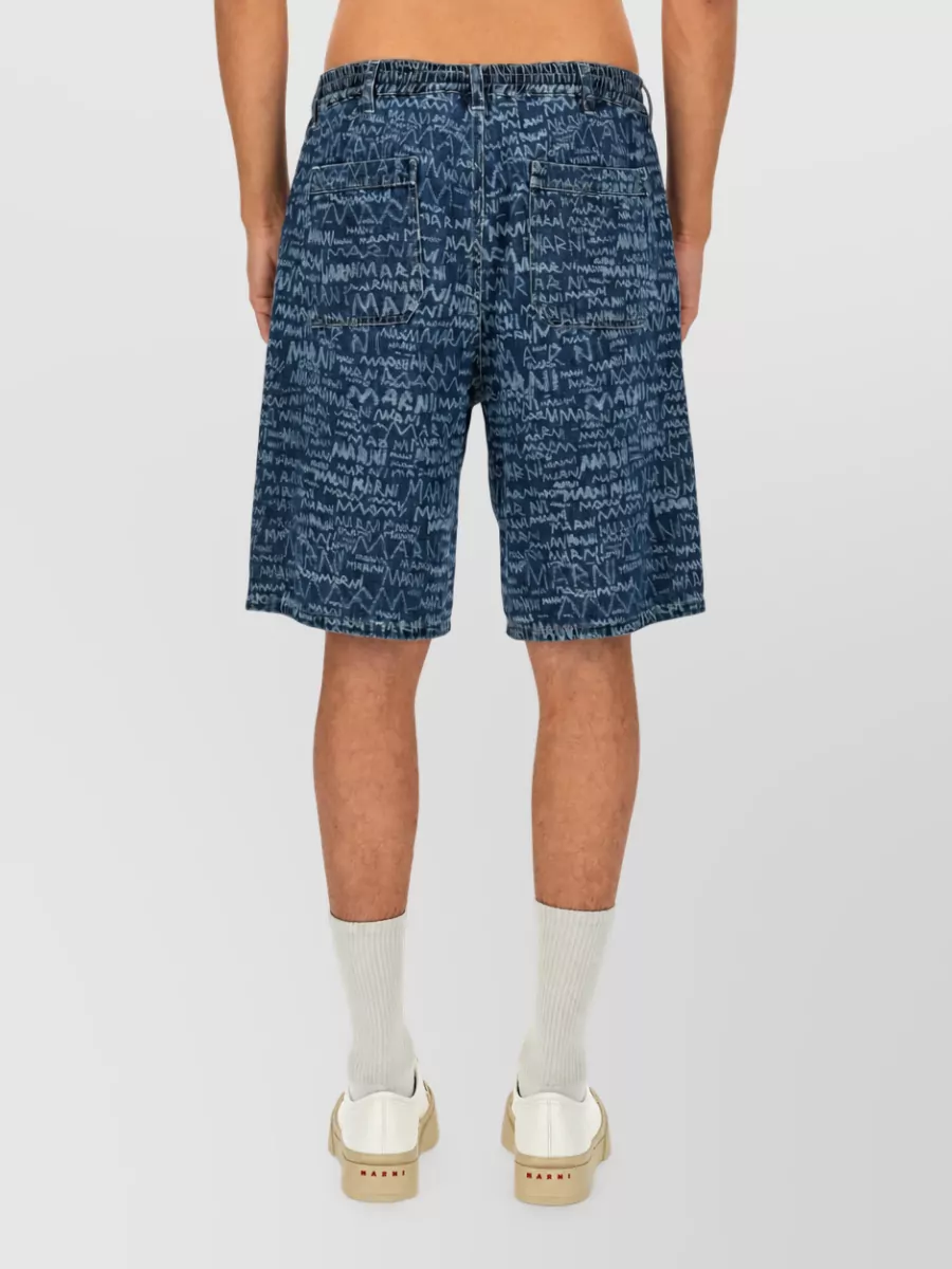 Marni Denim Swim Shorts