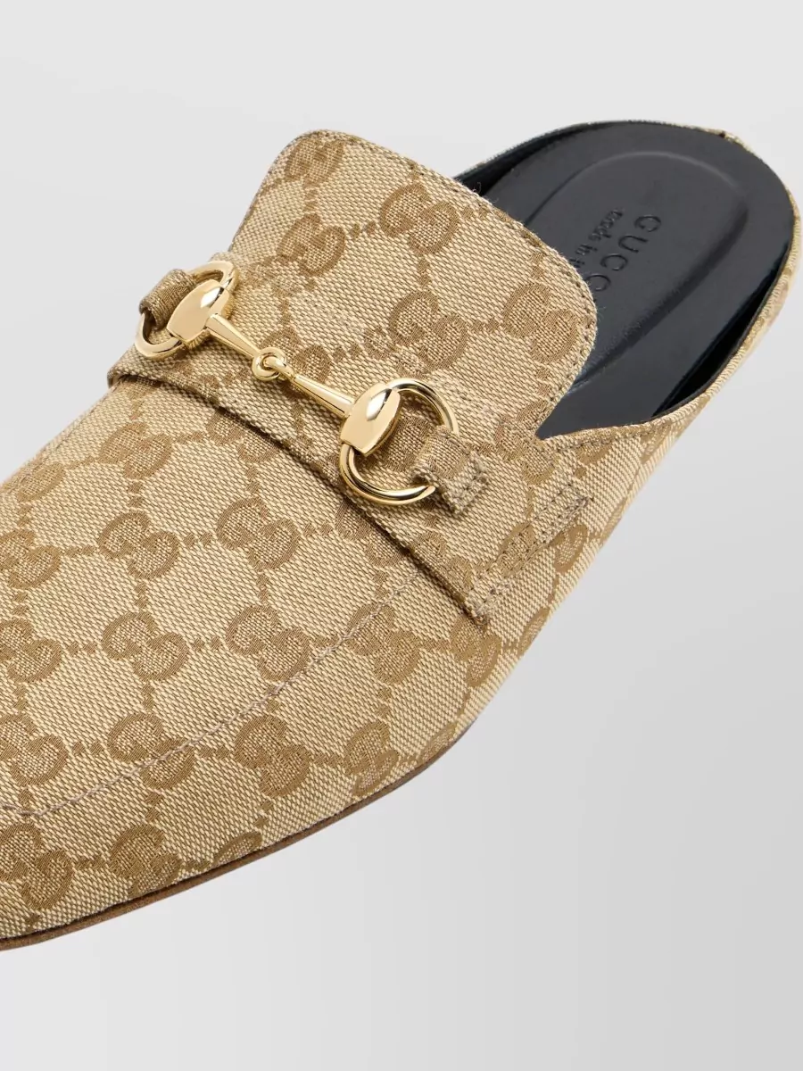 Gucci Leather Mules