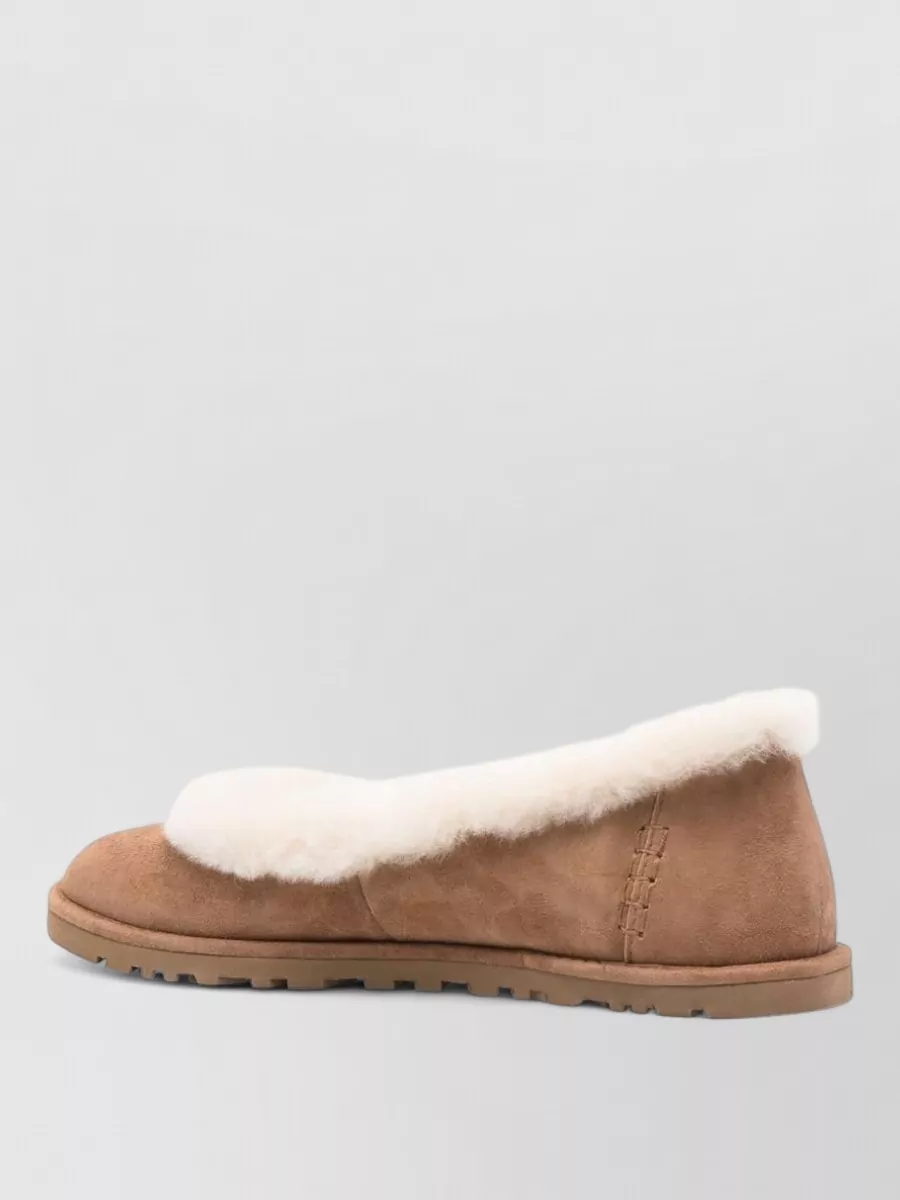 Ugg suede ballet flats