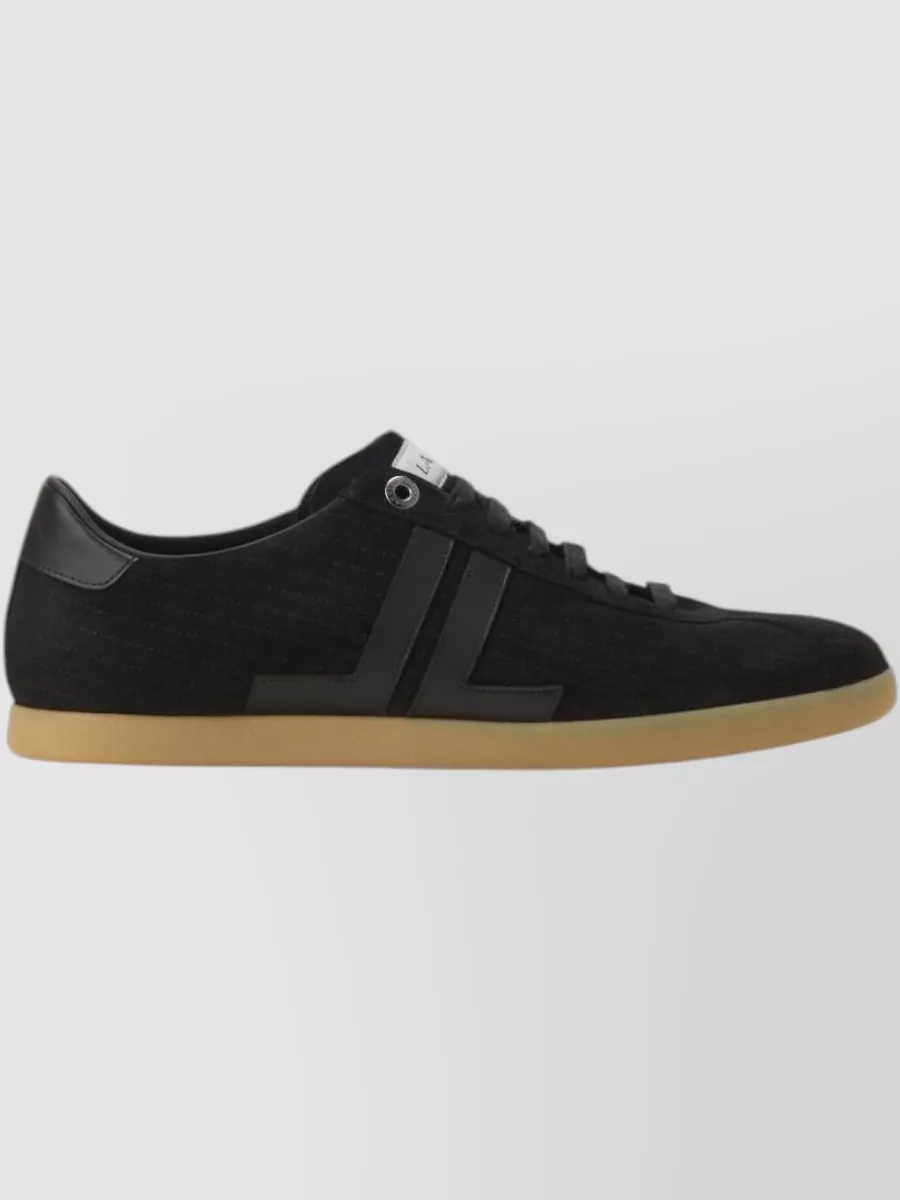 Lanvin Leather Low-Top Sneakers