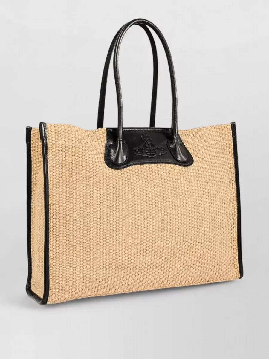 Vivienne Westwood Raffia Beach Bag