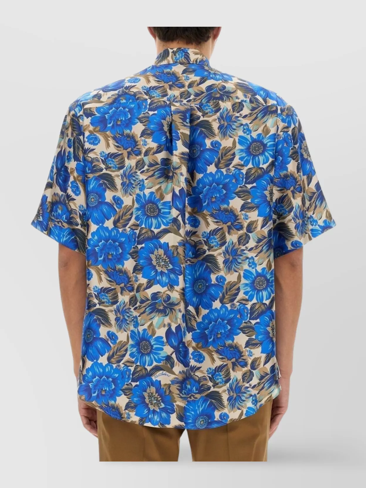 Moschino Floral Pattern Oversize Fit Shirt