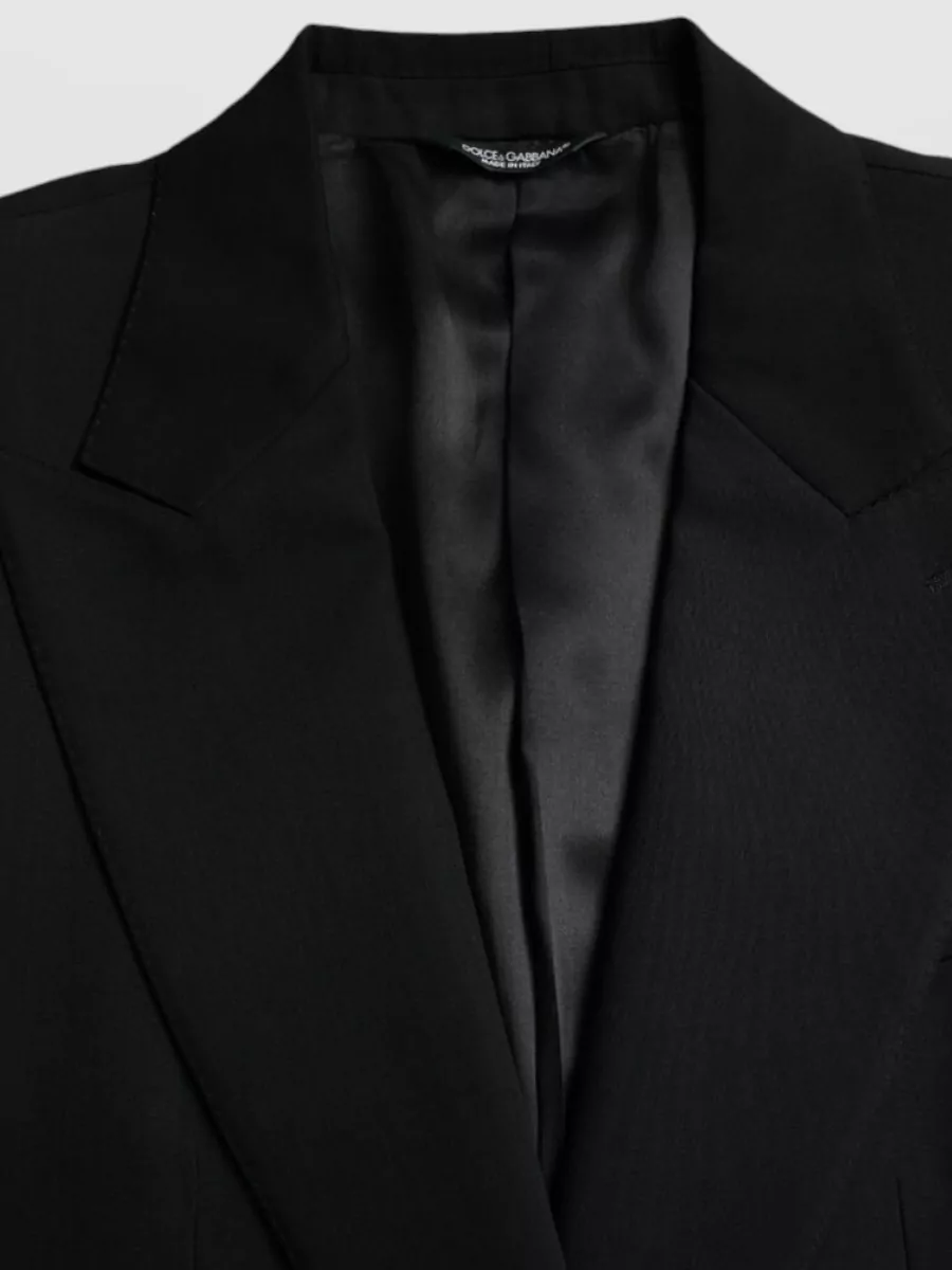 Dolce&Gabbana Virgin Wool Single-Breasted Blazer